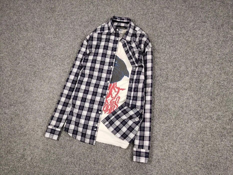 Flannel Vintage Flannel Shirt Travis Scott Style Streetwear Hype Size US L / EU 52-54 / 3 - 4 Thumbnail