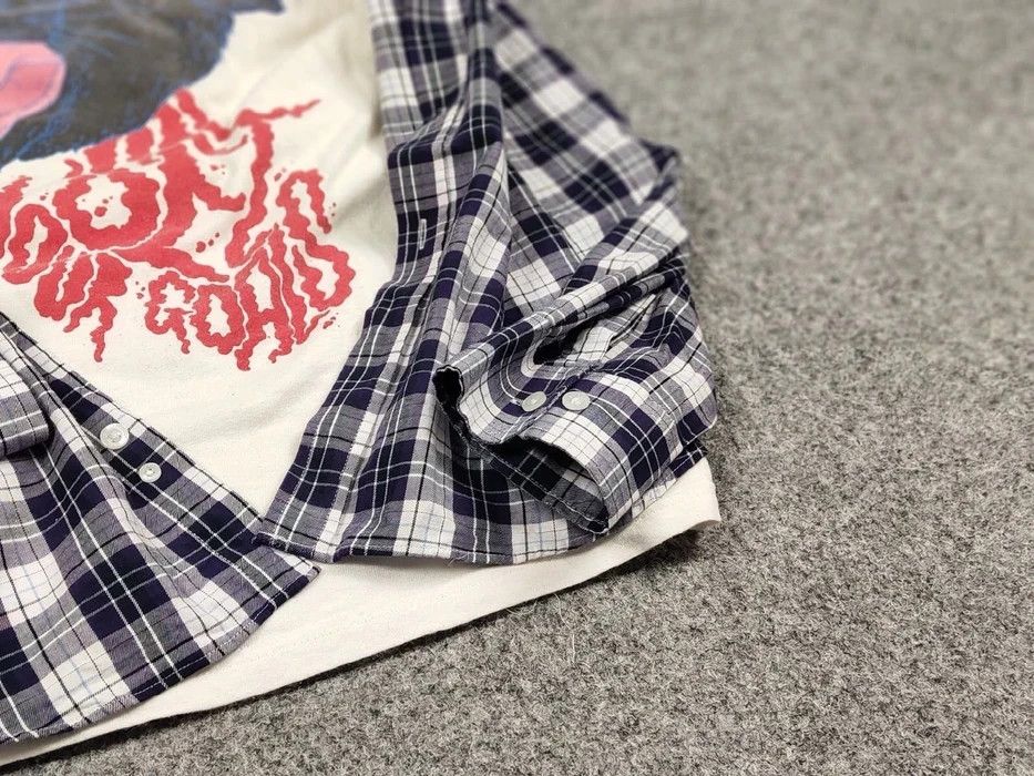 Flannel Vintage Flannel Shirt Travis Scott Style Streetwear Hype Size US L / EU 52-54 / 3 - 7 Thumbnail