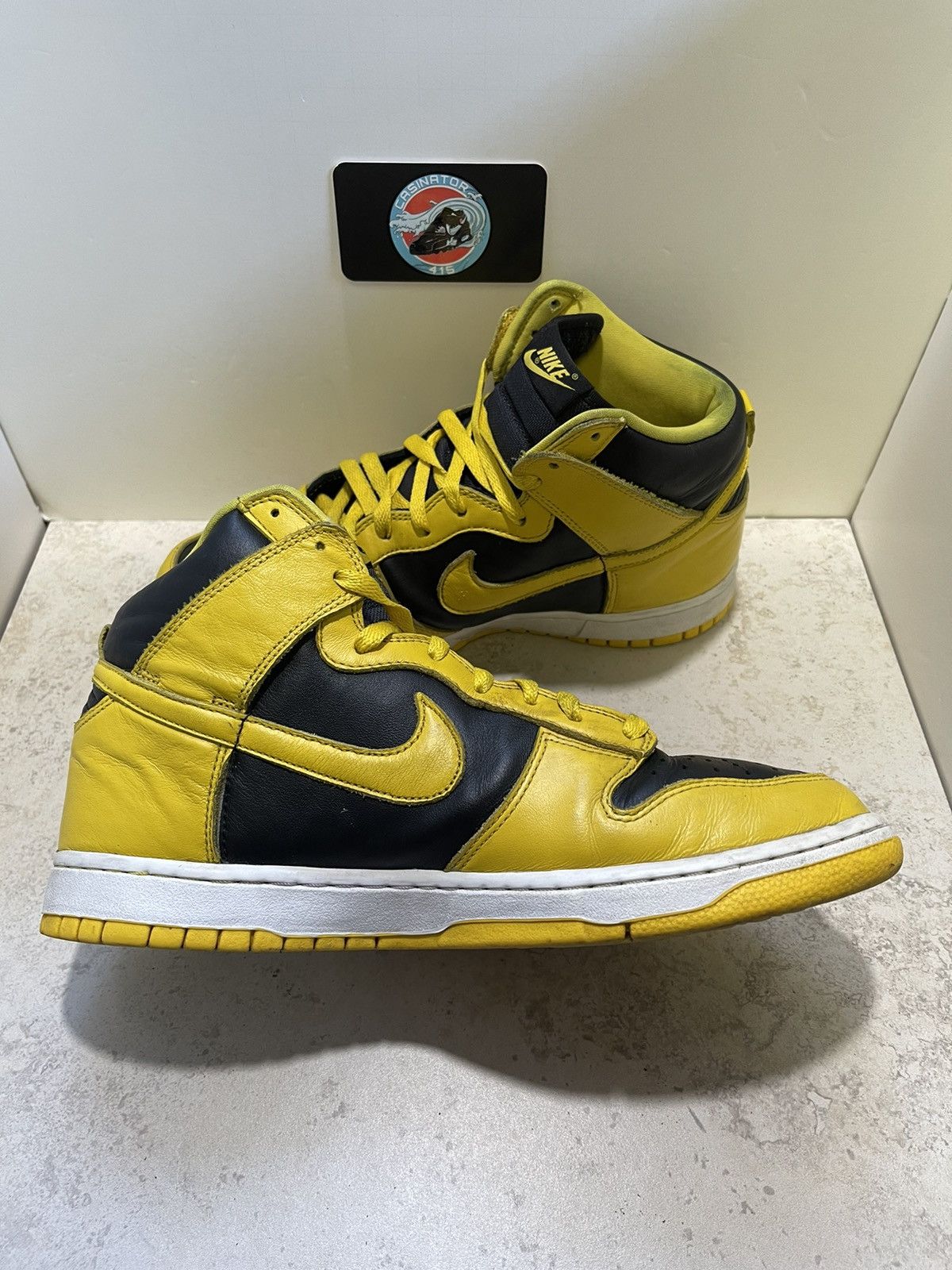 Nike Nike Dunk High SP Iowa Varisty Maize Black/Yellow Size 10 Size US 10 / EU 43 - 2 Thumbnail