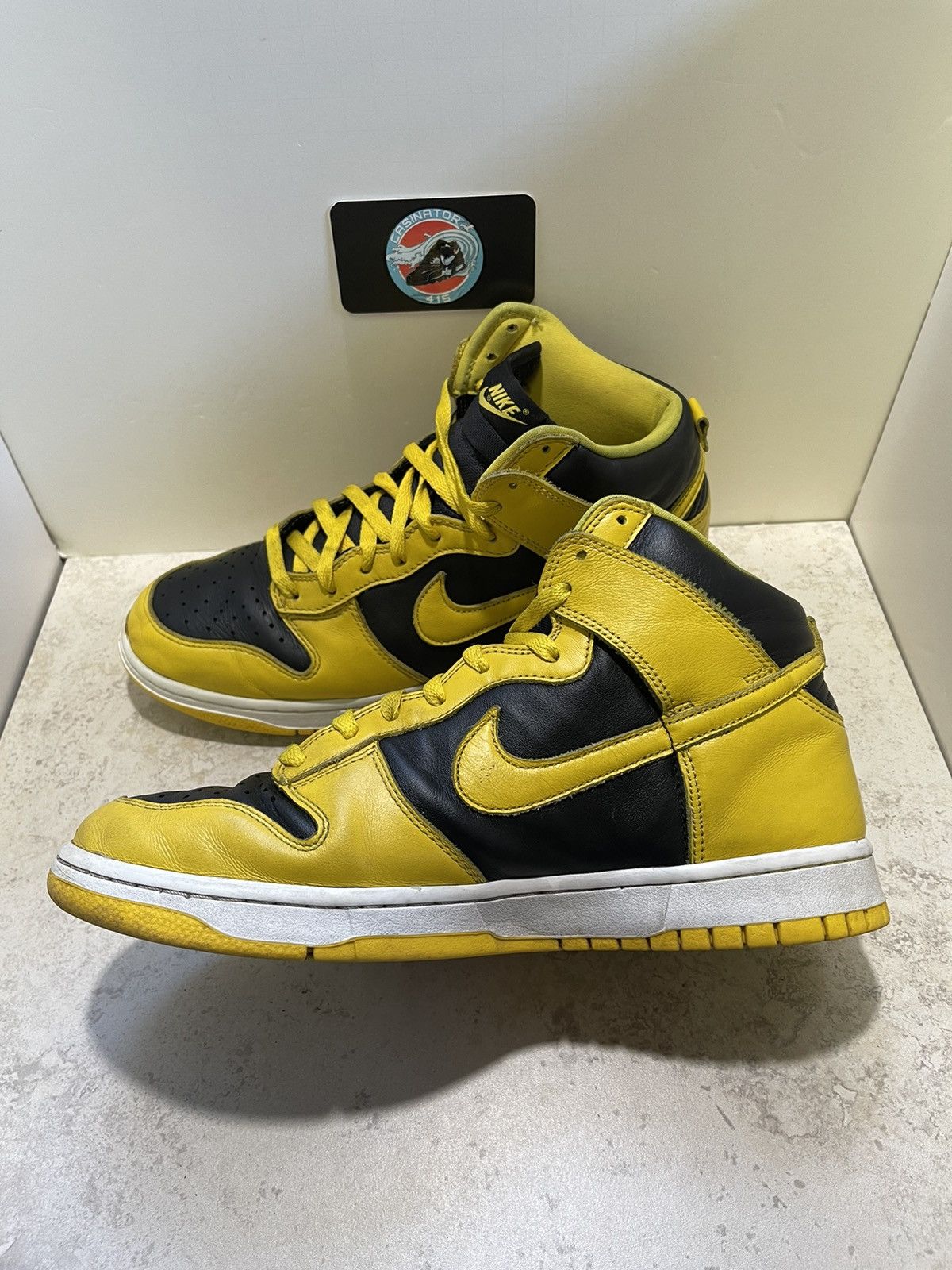 Nike Nike Dunk High SP Iowa Varisty Maize Black/Yellow Size 10 Size US 10 / EU 43 - 5 Thumbnail