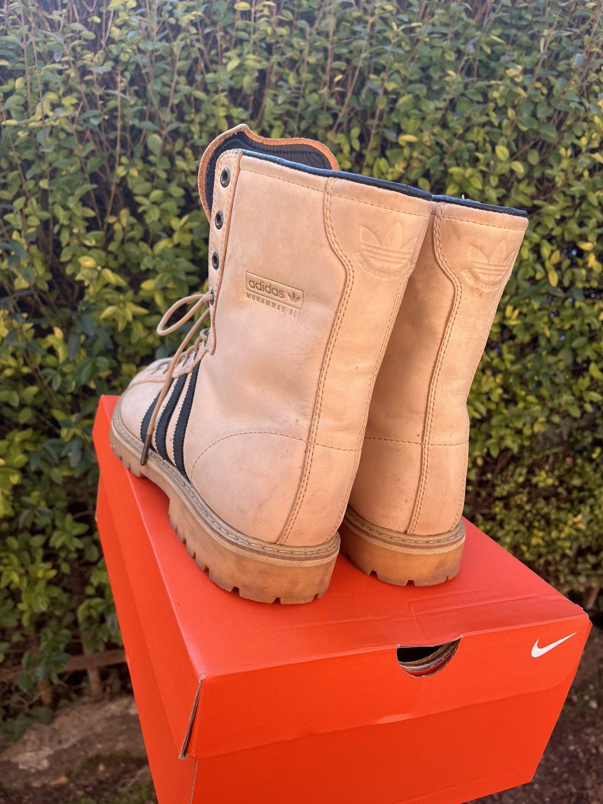 RARE 2001 Adidas Muhammad Ali Boxing Boot vintage Y2K