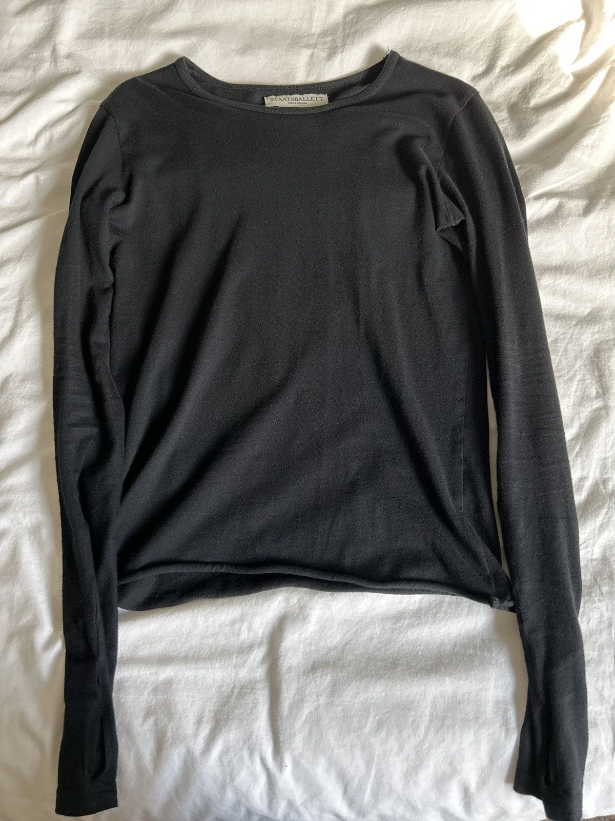 Staatsballett Staatsballet Black Drifter Long Sleeve Tee Size US XS / EU 42 / 0 - 1 Thumbnail