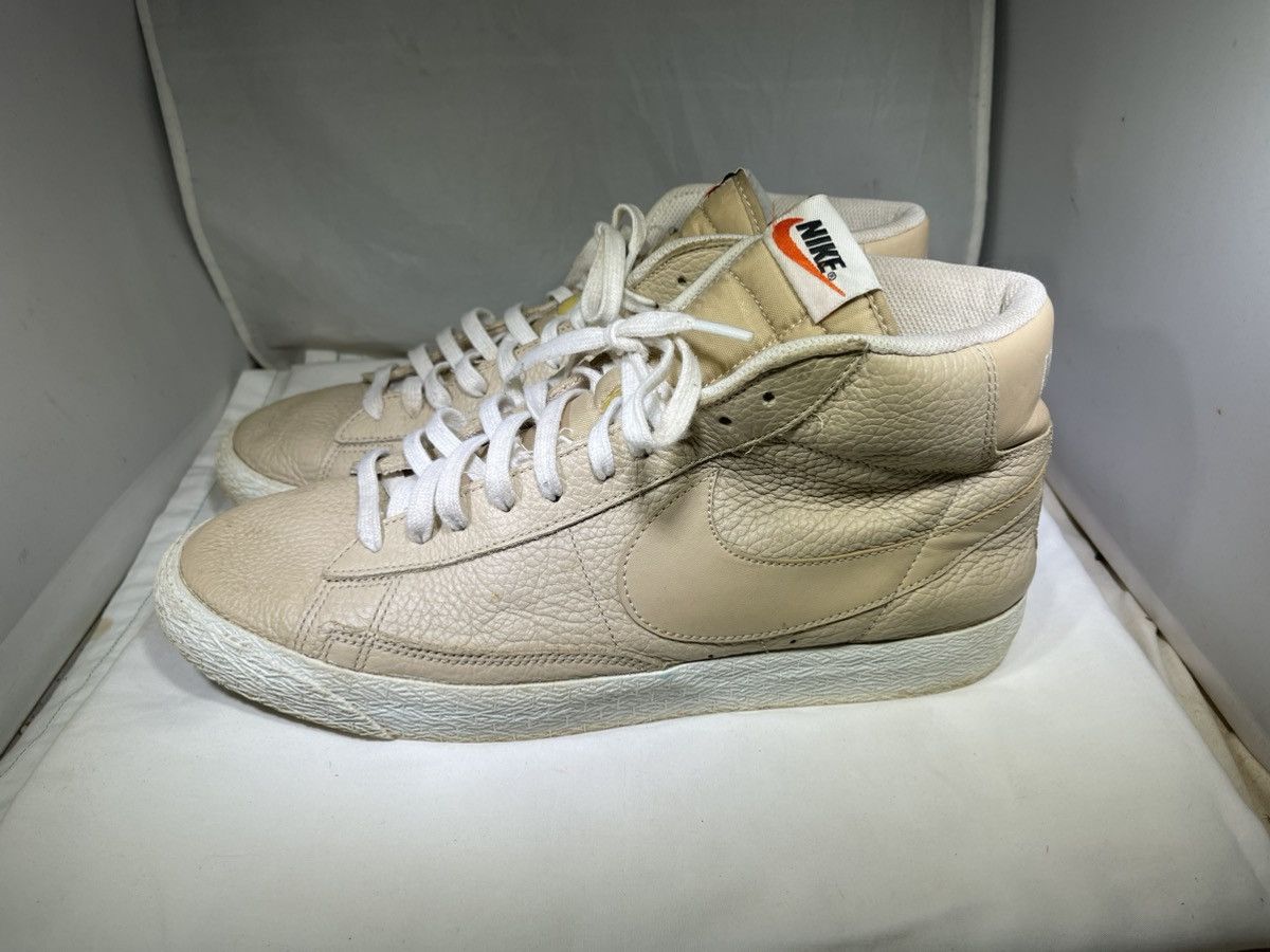Nike Blazer Mid Premium Linen Summit White Men's 11.5