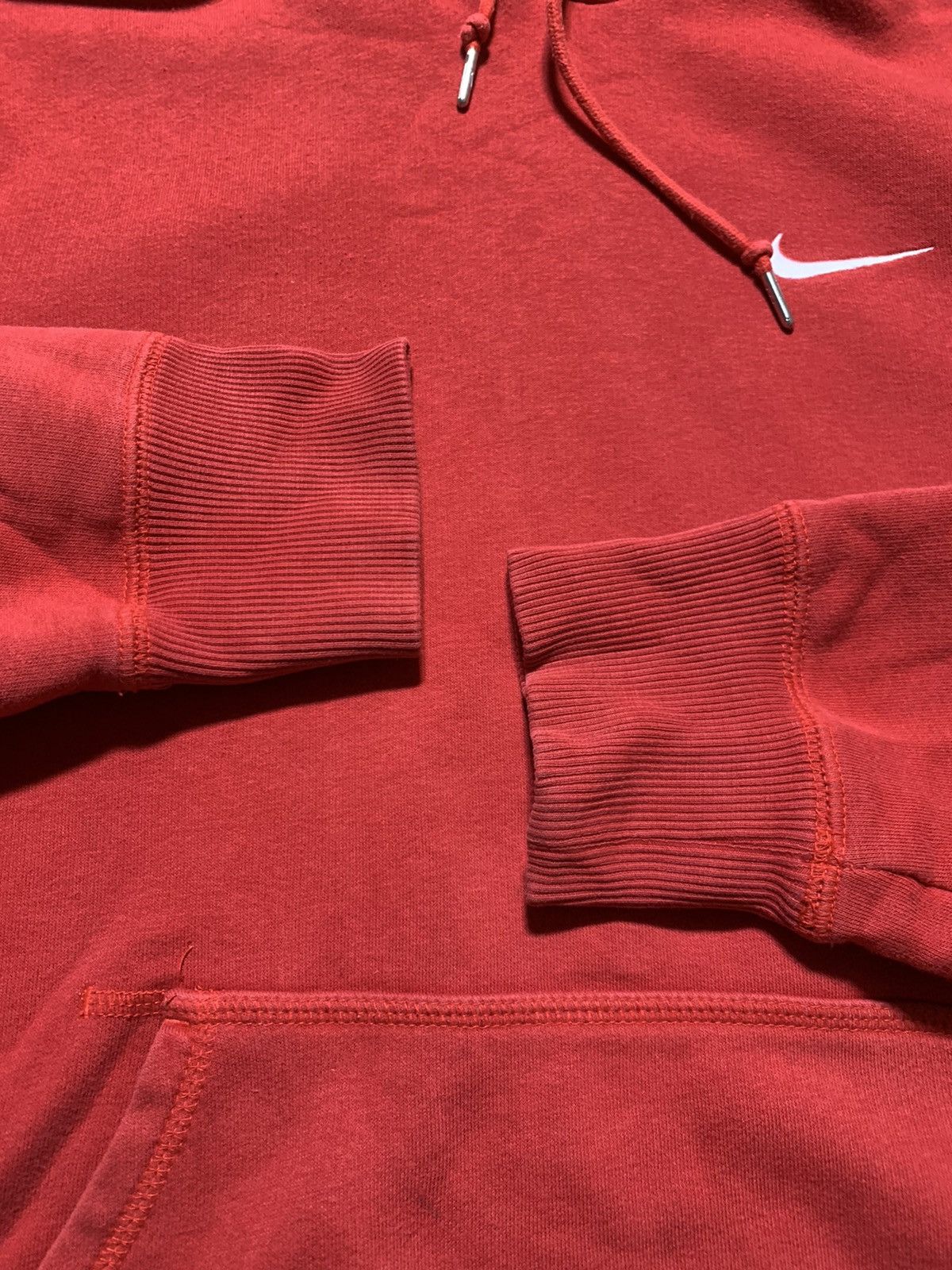 Nike Vintage Nike Basic Red Hoodie Size US M / EU 48-50 / 2 - 5 Thumbnail