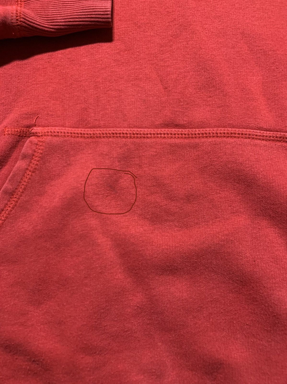 Nike Vintage Nike Basic Red Hoodie Size US M / EU 48-50 / 2 - 4 Thumbnail