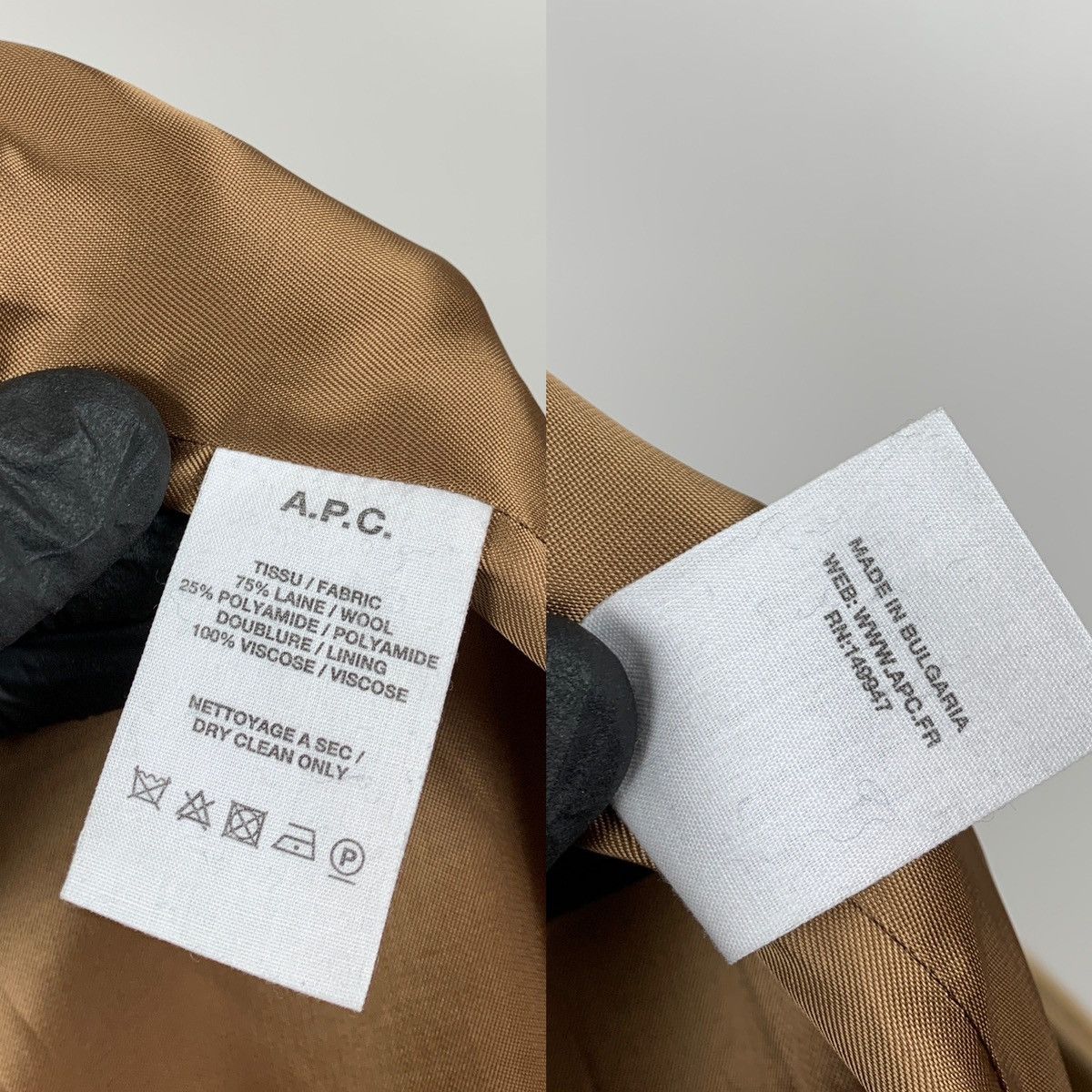 A.P.C. A.P.C Women’s Wool Trench Coat Size M / US 6-8 / IT 42-44 - 25 Thumbnail