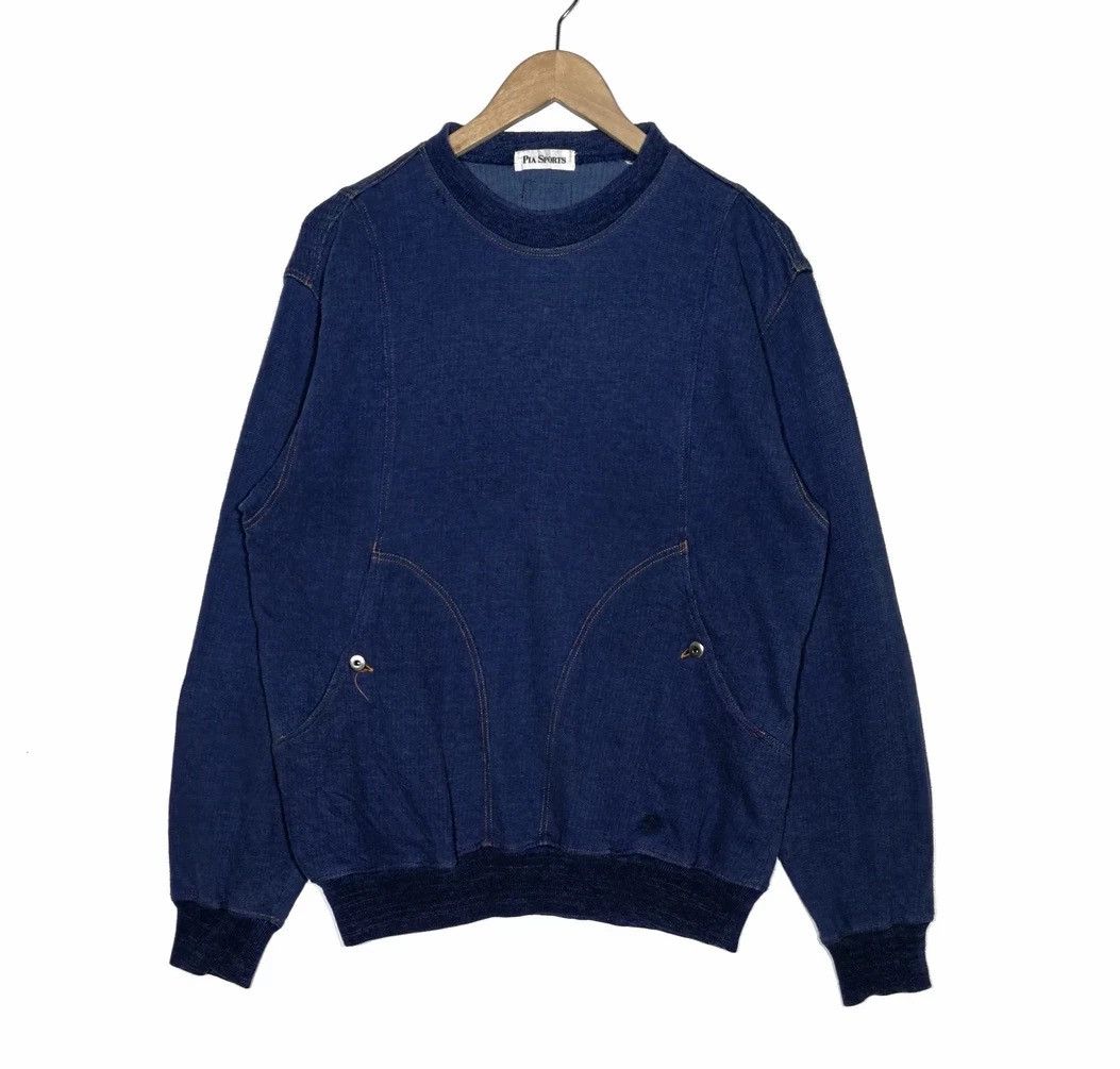 Japanese Brand Rare‼️Pia Sport Sweatshirt streetwear Size US L / EU 52-54 / 3 - 1 Thumbnail