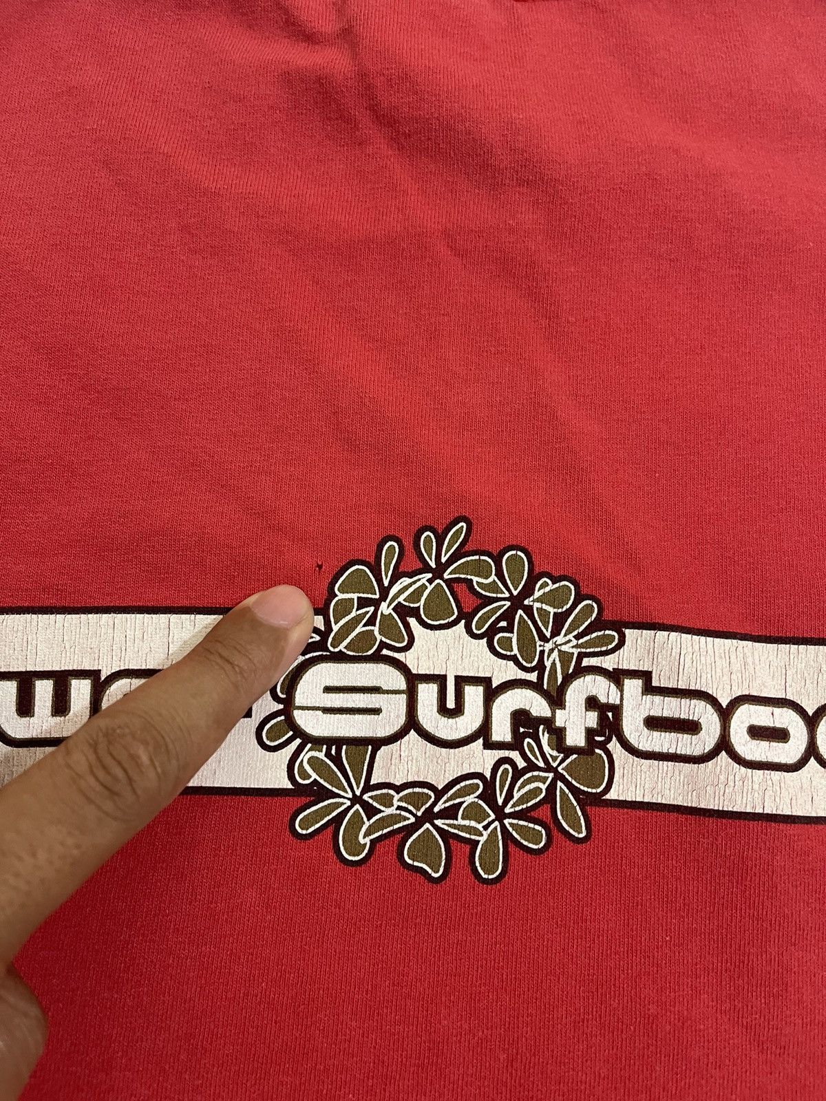 Vintage Vintage brewer surfboards tshirt spellout logo Size US S / EU 44-46 / 1 - 8 Thumbnail