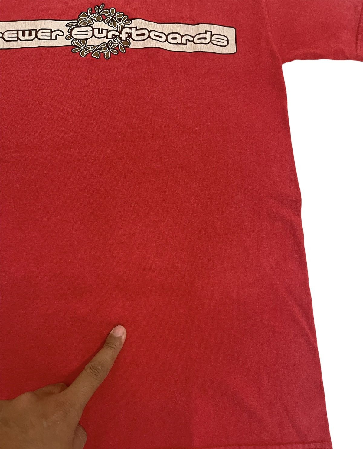 Vintage Vintage brewer surfboards tshirt spellout logo Size US S / EU 44-46 / 1 - 11 Thumbnail