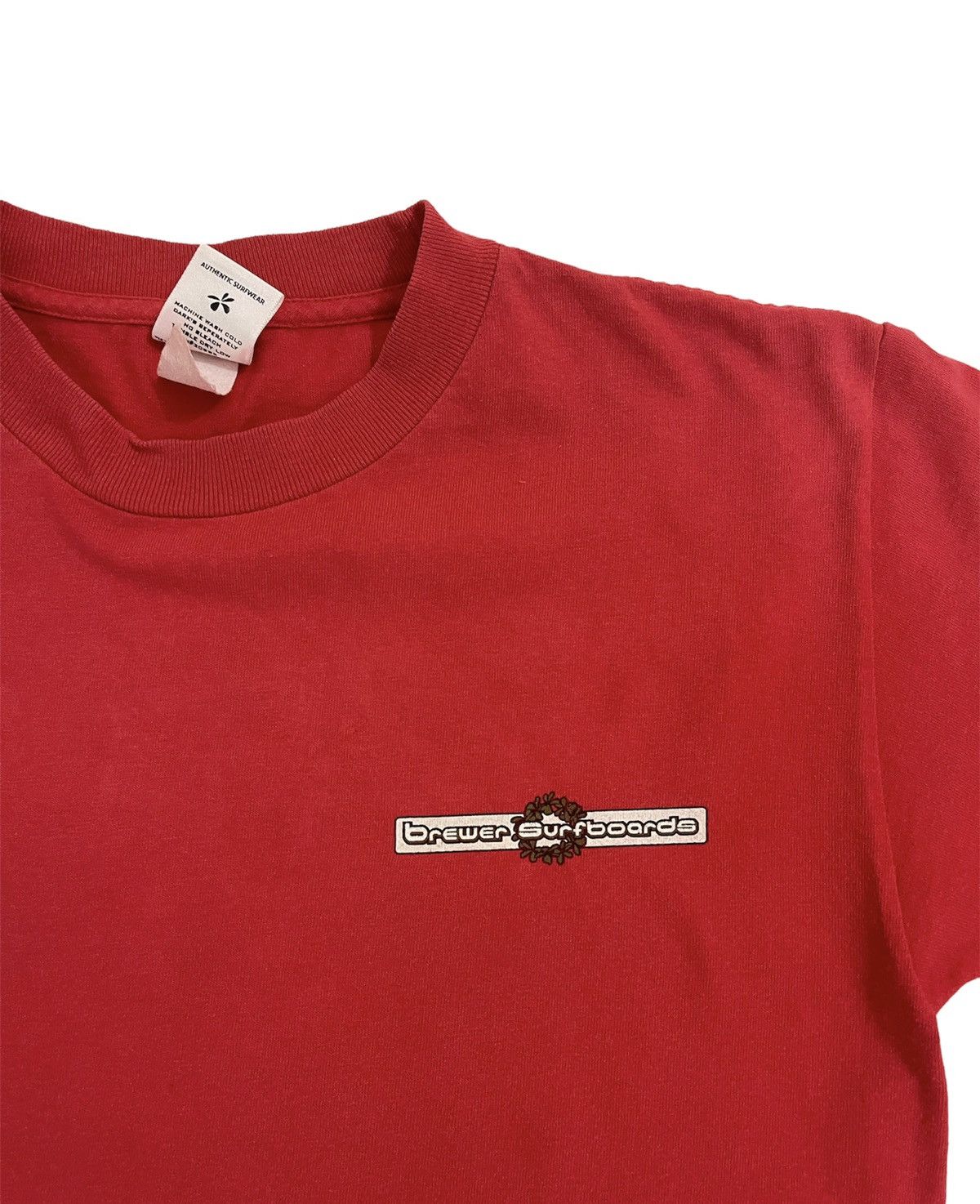 Vintage Vintage brewer surfboards tshirt spellout logo Size US S / EU 44-46 / 1 - 5 Thumbnail