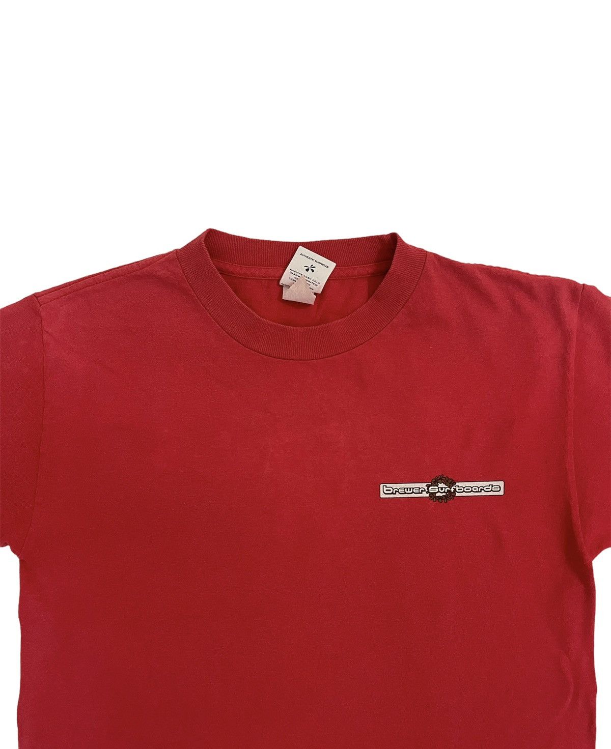 Vintage Vintage brewer surfboards tshirt spellout logo Size US S / EU 44-46 / 1 - 3 Thumbnail