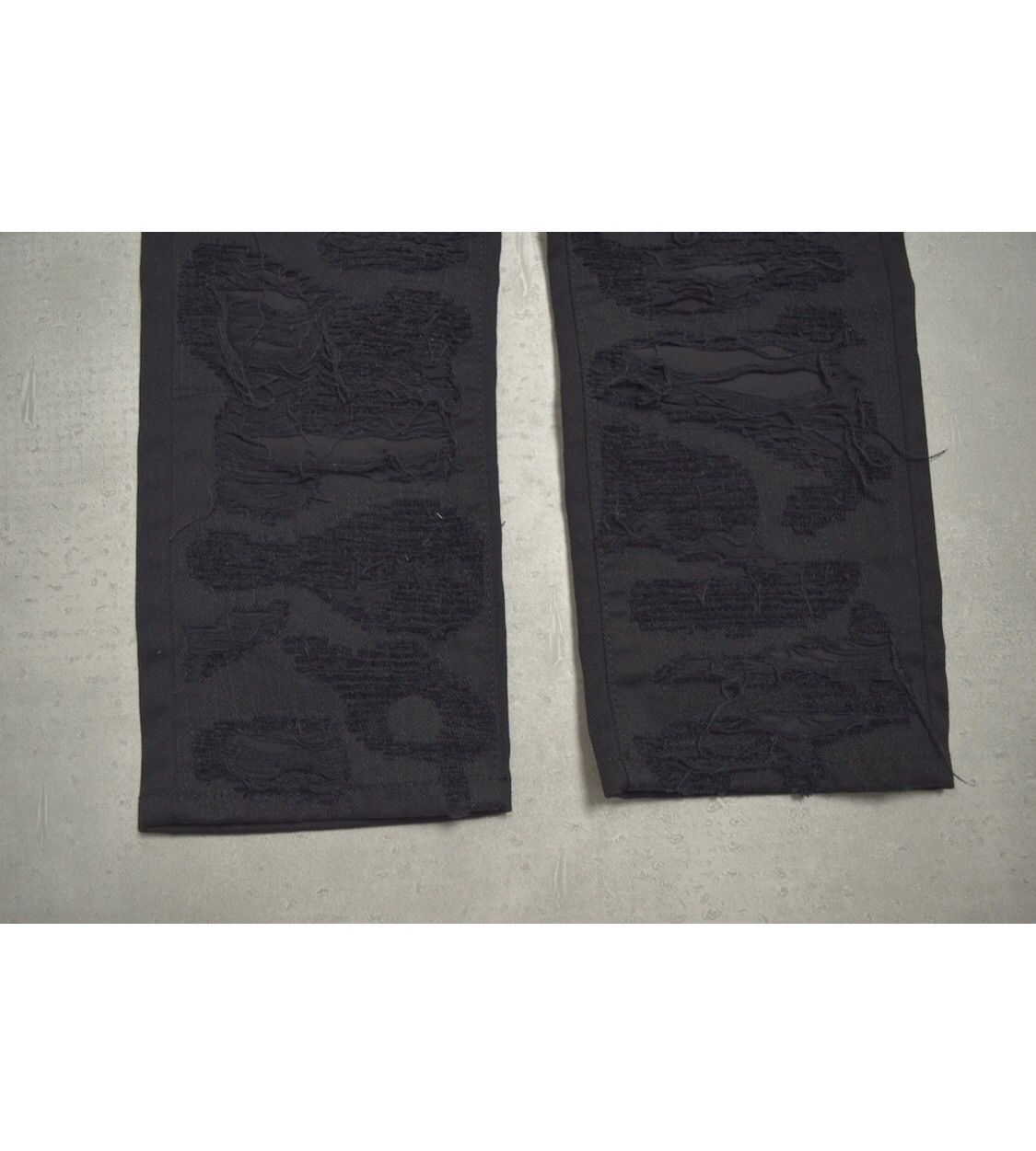 Comme des Garcons × Junya Watanabe Junya Watanabe Comme Des Garçons AD2011 Distresed Denim Size US 31 - 4 Thumbnail