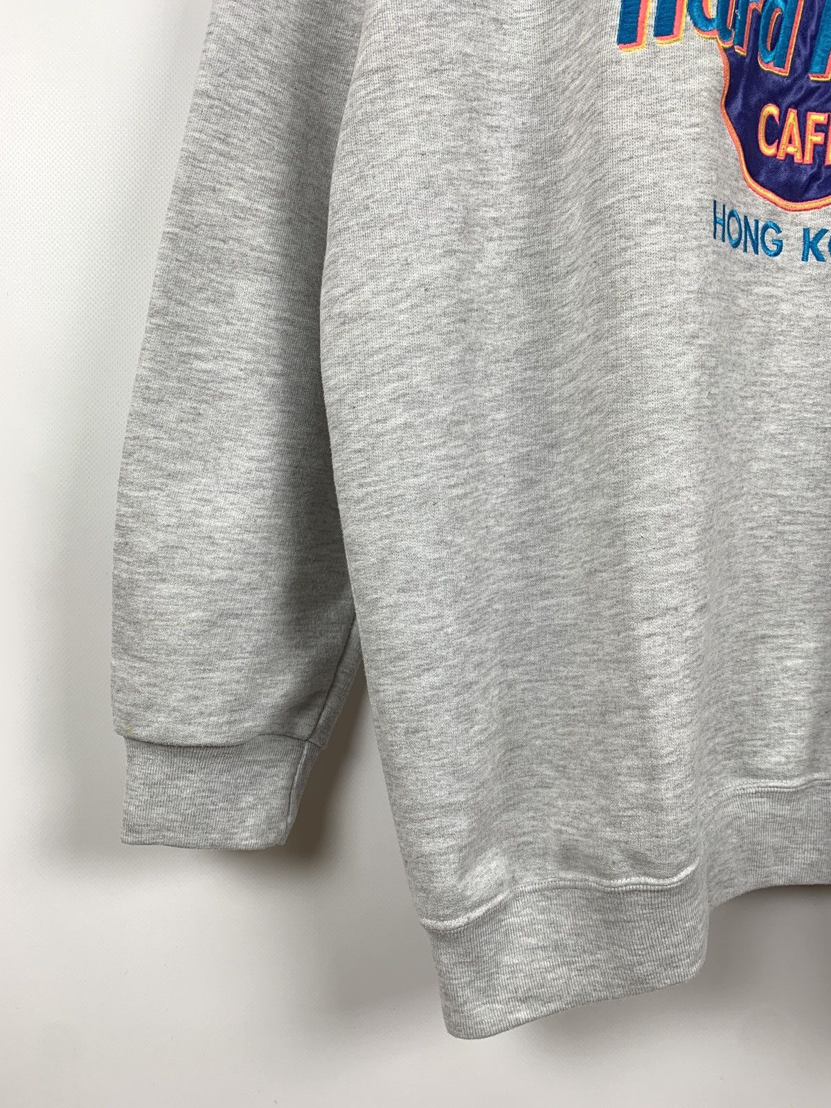 Hard Rock Cafe 90s Vintage Hard Rock Cafe Hong Kong Sweatshirt Size US L / EU 52-54 / 3 - 11 Thumbnail