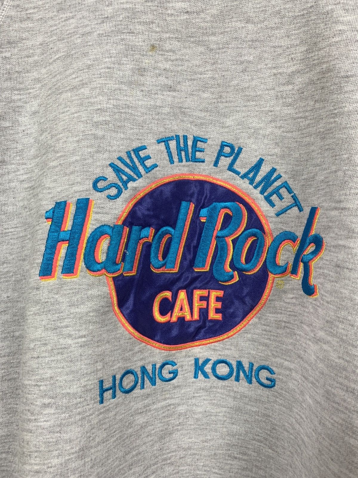 Hard Rock Cafe 90s Vintage Hard Rock Cafe Hong Kong Sweatshirt Size US L / EU 52-54 / 3 - 6 Thumbnail