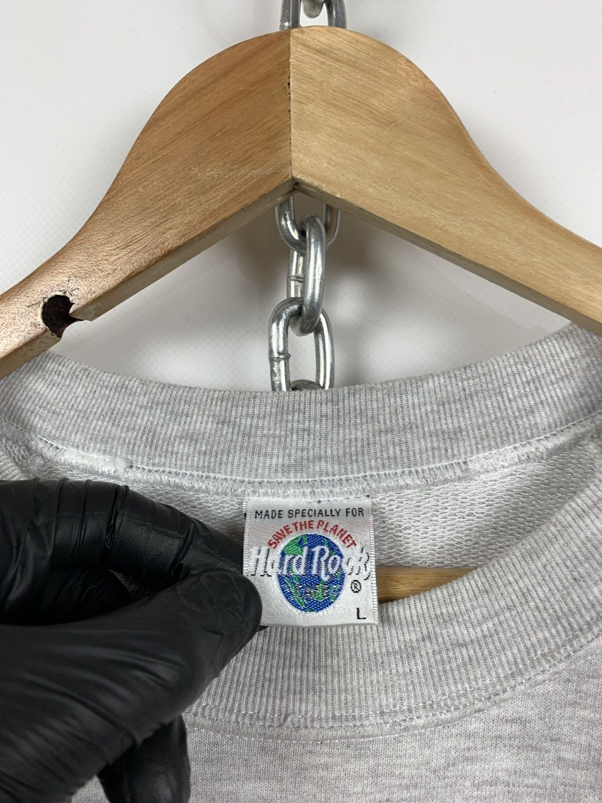 Hard Rock Cafe 90s Vintage Hard Rock Cafe Hong Kong Sweatshirt Size US L / EU 52-54 / 3 - 14 Thumbnail