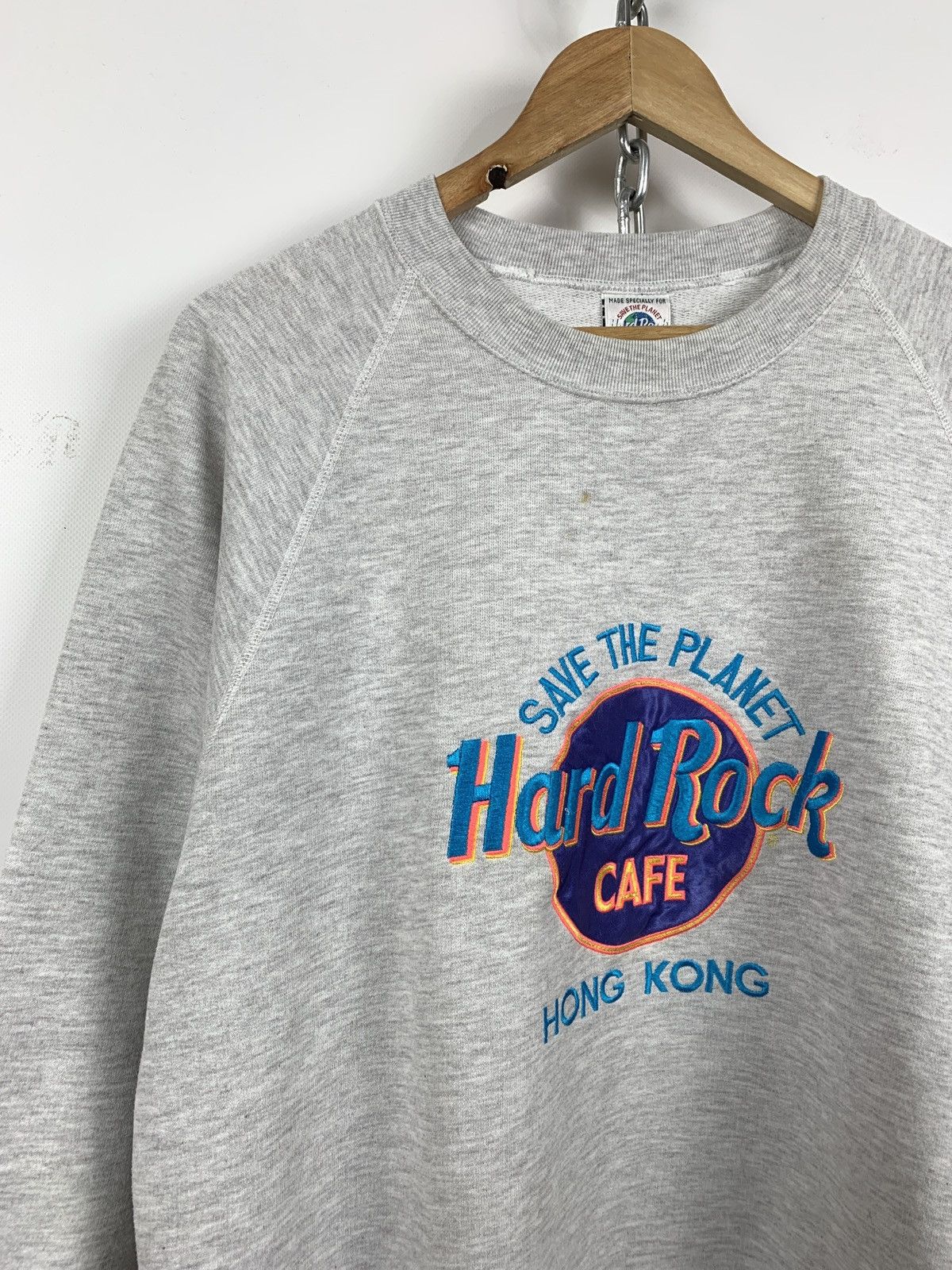 Hard Rock Cafe 90s Vintage Hard Rock Cafe Hong Kong Sweatshirt Size US L / EU 52-54 / 3 - 5 Thumbnail
