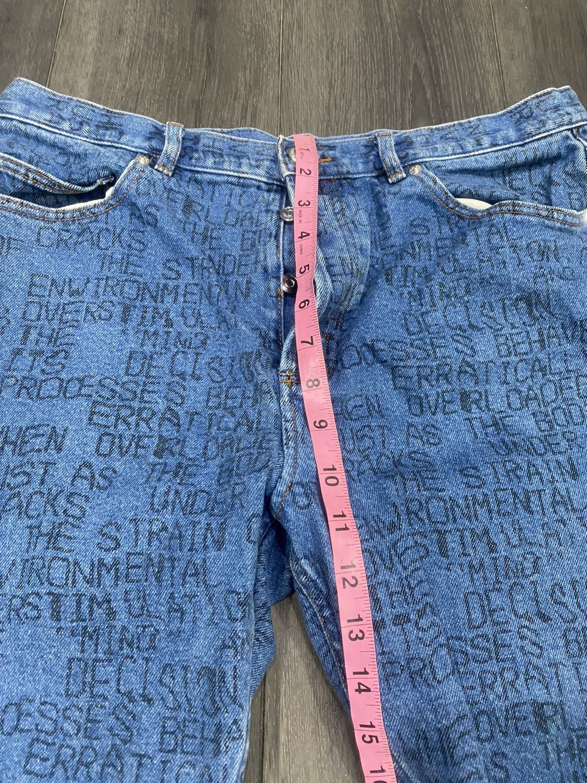 A.P.C. A.P.C X Braindead Indigo Jeans Size 33 Size US 33 - 6 Thumbnail