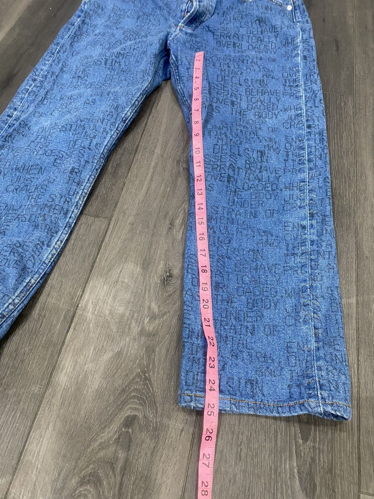 A.P.C. A.P.C X Braindead Indigo Jeans Size 33 Size US 33 - 7 Thumbnail