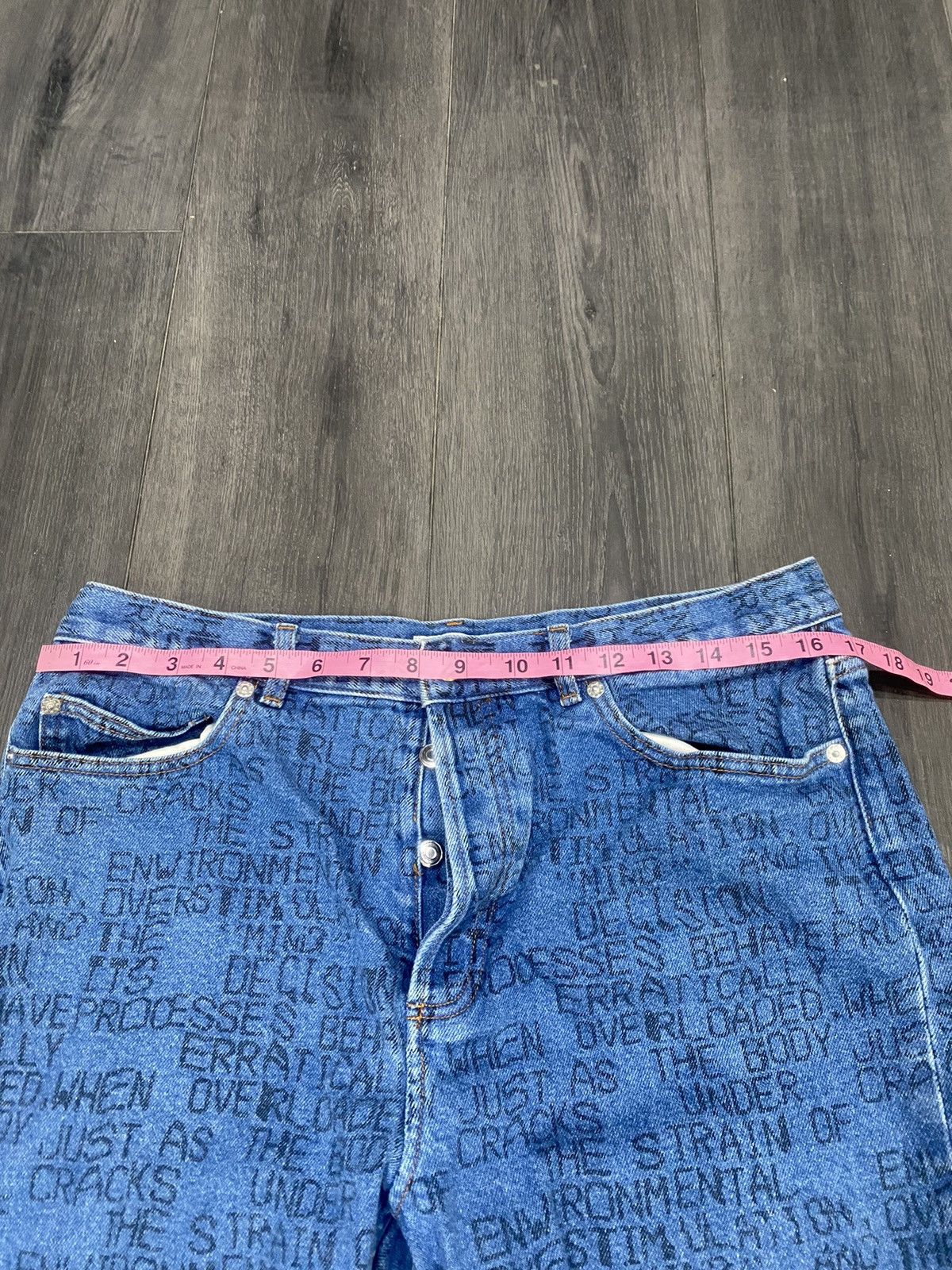 A.P.C. A.P.C X Braindead Indigo Jeans Size 33 Size US 33 - 5 Thumbnail