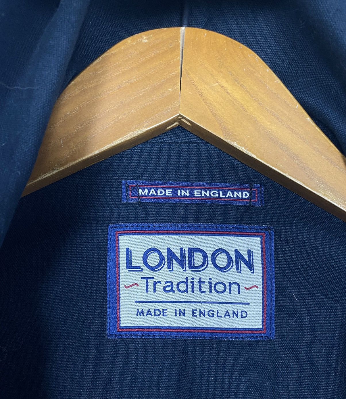 Vintage Vintage London Tradition Duffle Cotton Jacket Made England Size US S / EU 44-46 / 1 - 4 Thumbnail