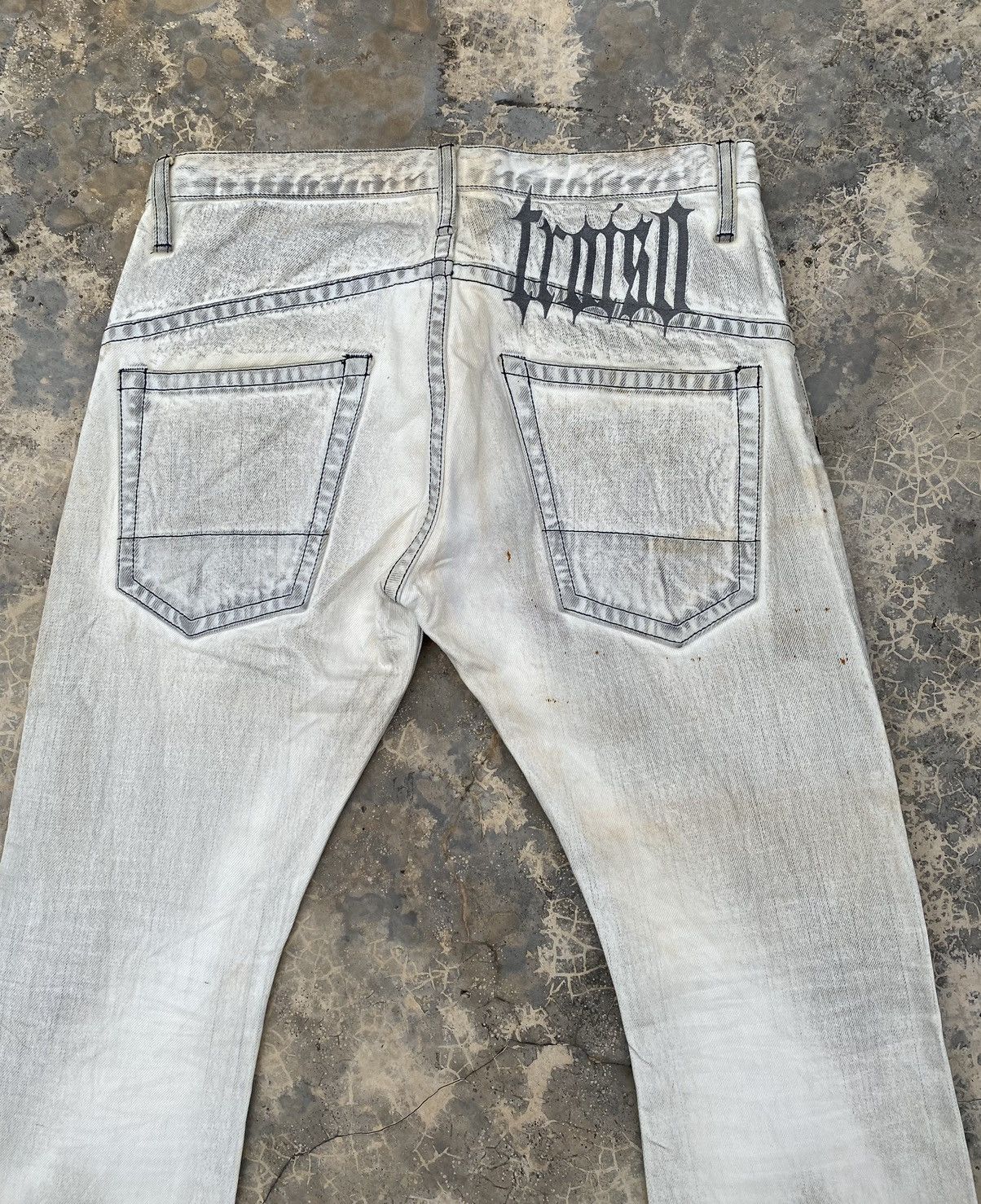Japanese Brand Vintage Troiso Japan Denim Pant Size US 31 - 6 Thumbnail