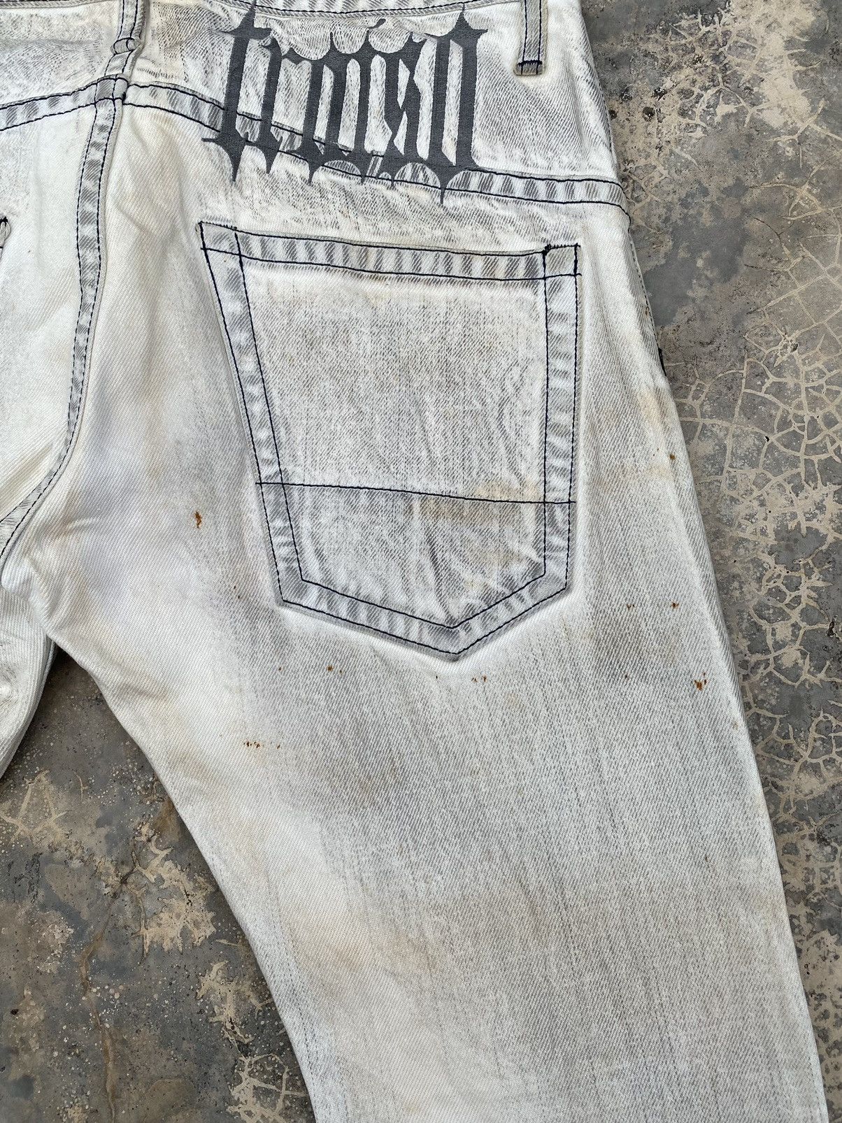Japanese Brand Vintage Troiso Japan Denim Pant Size US 31 - 7 Thumbnail