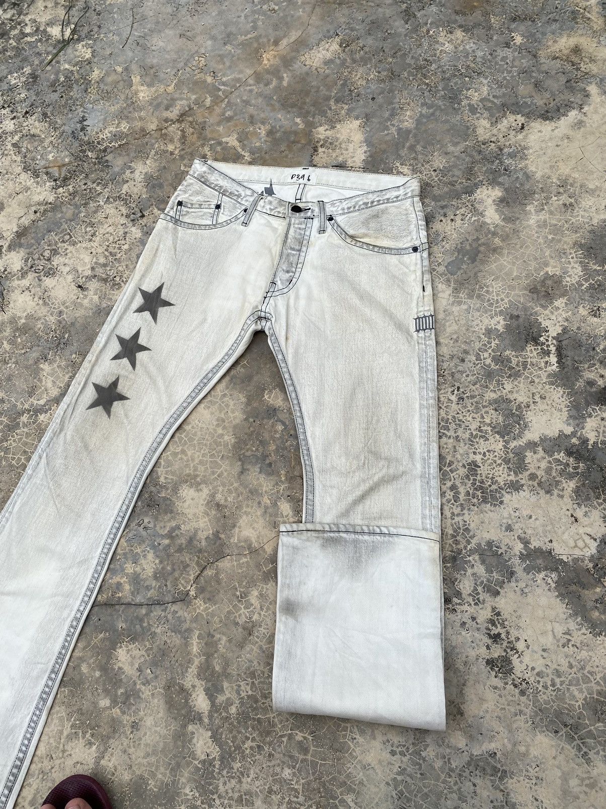 Japanese Brand Vintage Troiso Japan Denim Pant Size US 31 - 3 Thumbnail