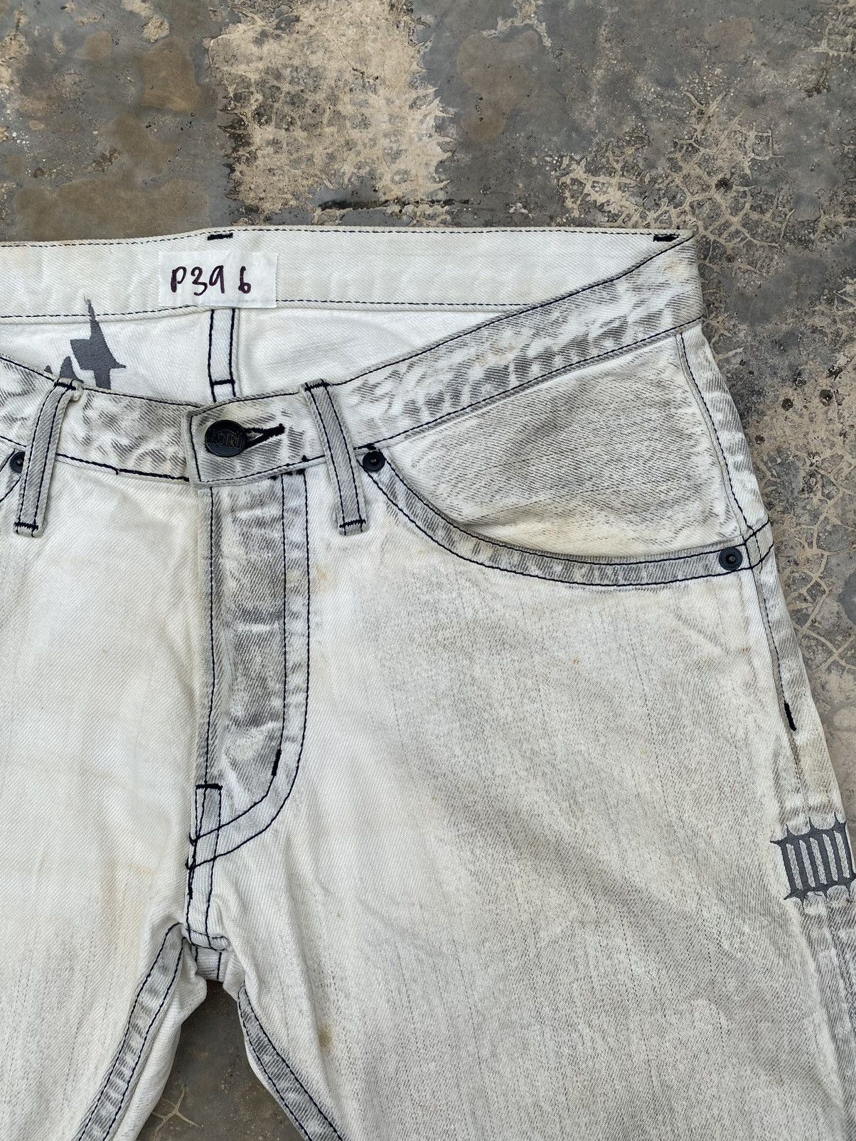 Japanese Brand Vintage Troiso Japan Denim Pant Size US 31 - 4 Thumbnail
