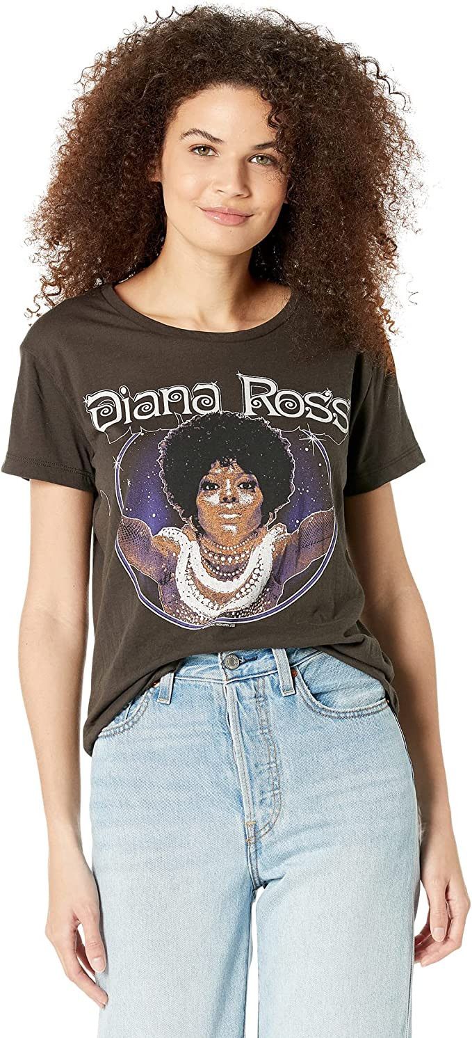 CHASER CW6296 Diana Ross Crystal Ball Vintage Jersey Tee