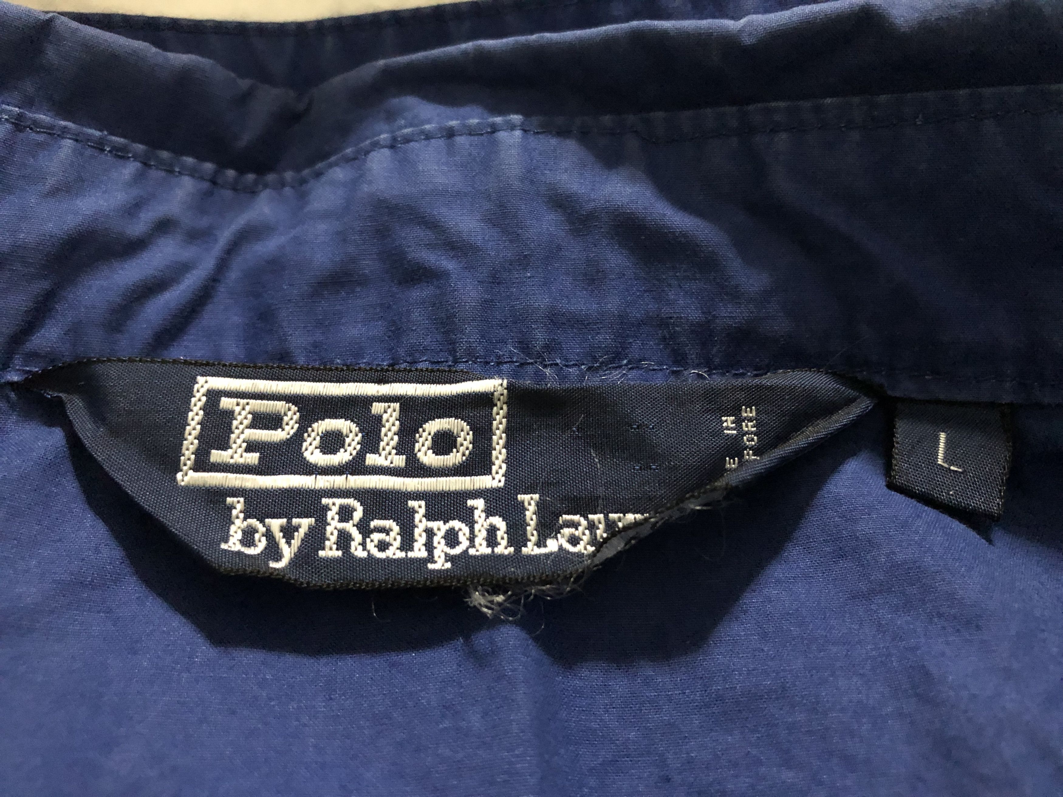 Polo Ralph Lauren VINTAGE POLO RALPH LAUREN USA Pullover Jacket LARGE Size US M / EU 48-50 / 2 - 8 Thumbnail