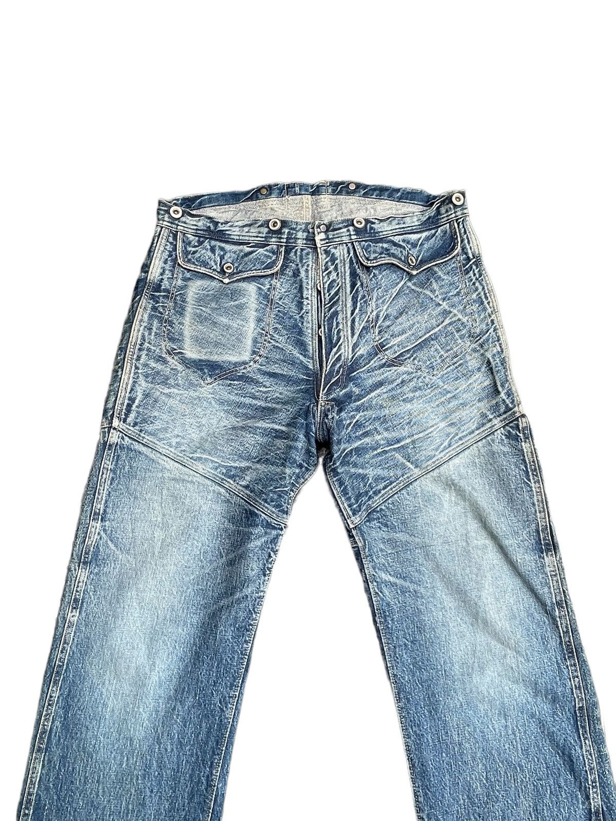 Japanese Brand Vintage Warehouse & Co Selvedge 40th Anniversary Size US 33 - 4 Thumbnail