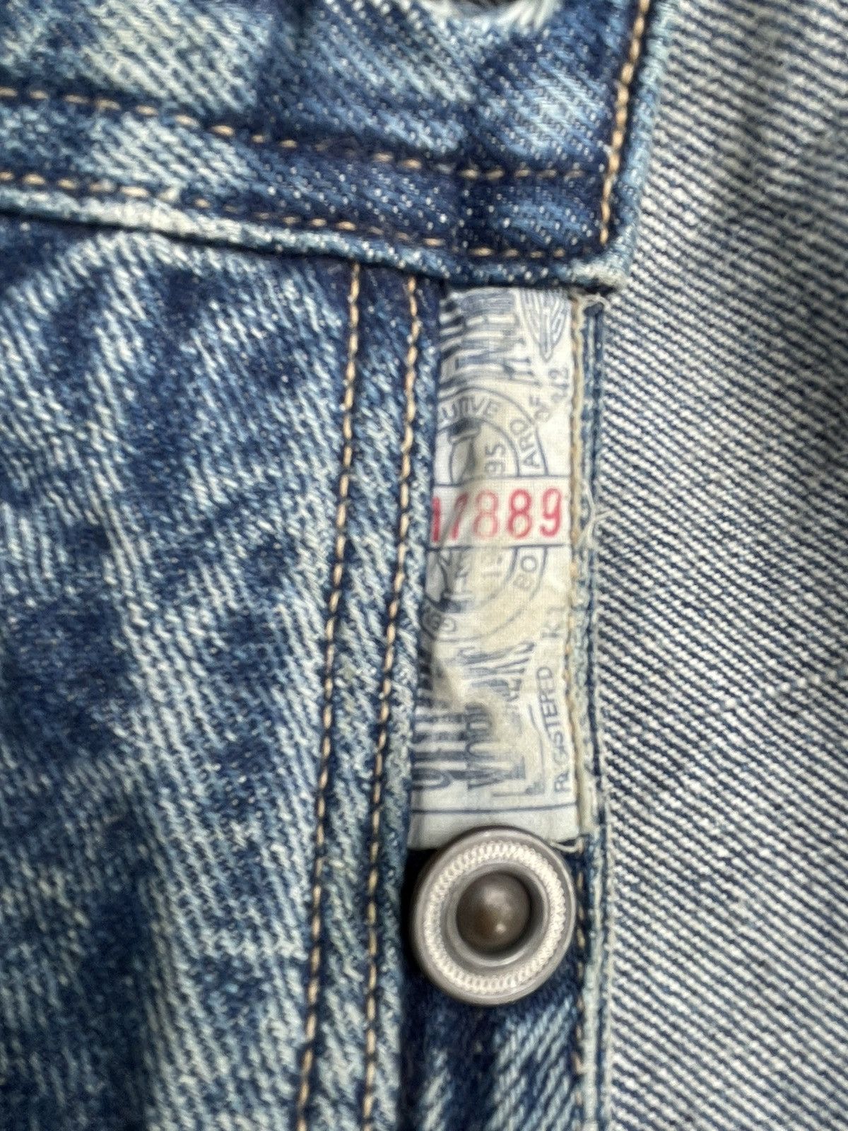 Japanese Brand Vintage Warehouse & Co Selvedge 40th Anniversary Size US 33 - 22 Thumbnail
