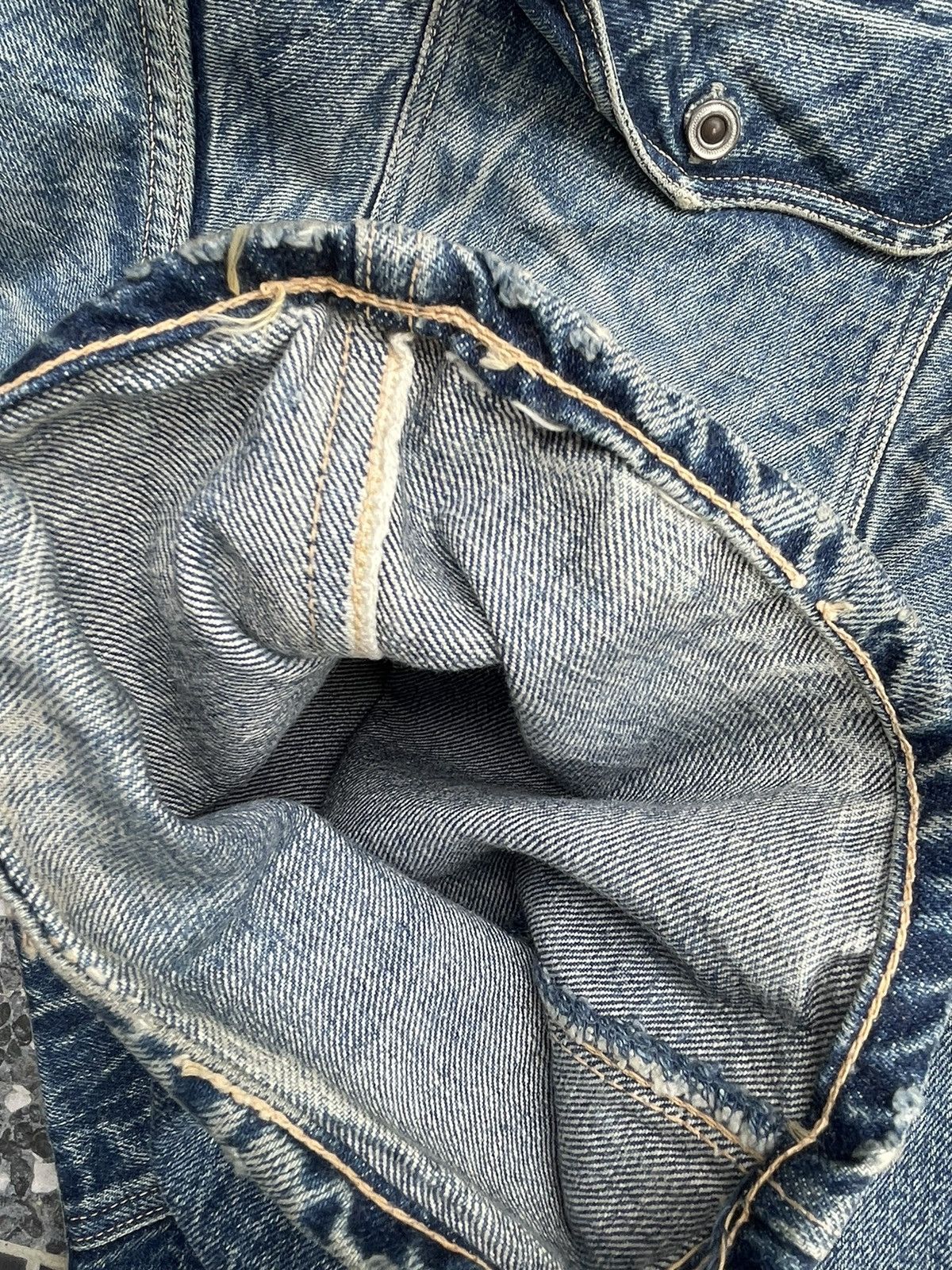 Japanese Brand Vintage Warehouse & Co Selvedge 40th Anniversary Size US 33 - 16 Thumbnail