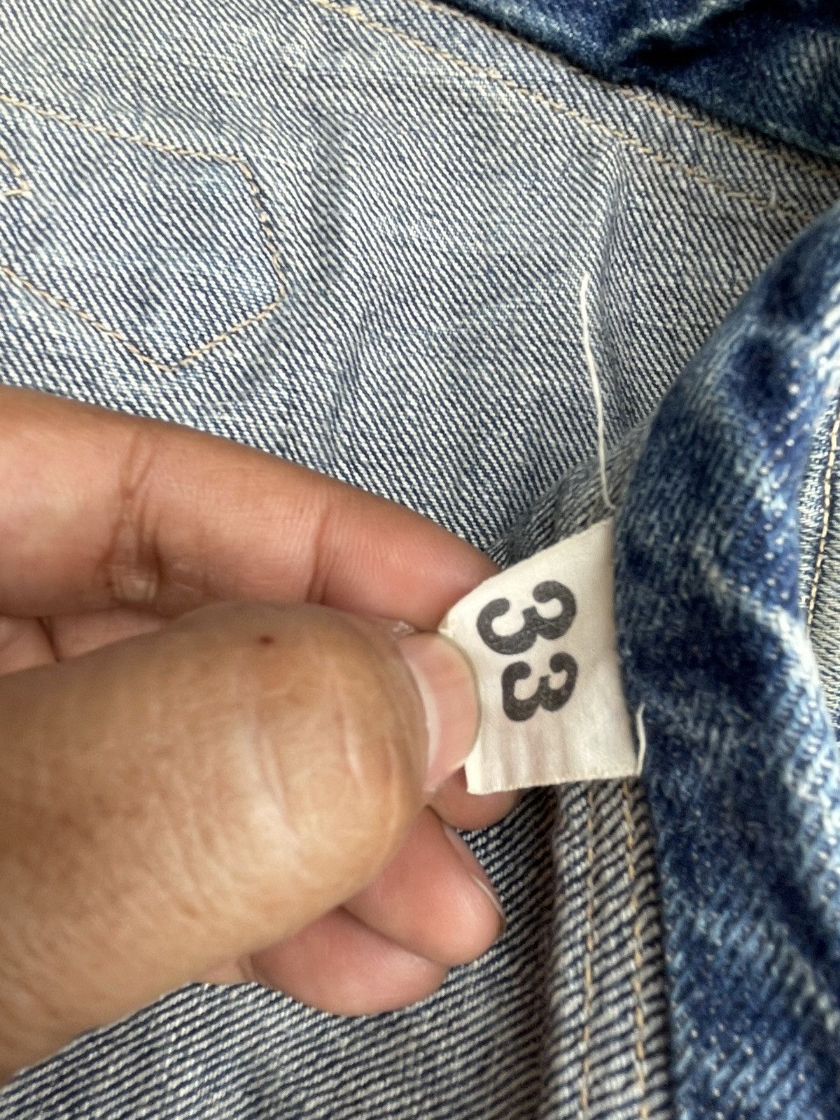 Japanese Brand Vintage Warehouse & Co Selvedge 40th Anniversary Size US 33 - 21 Thumbnail