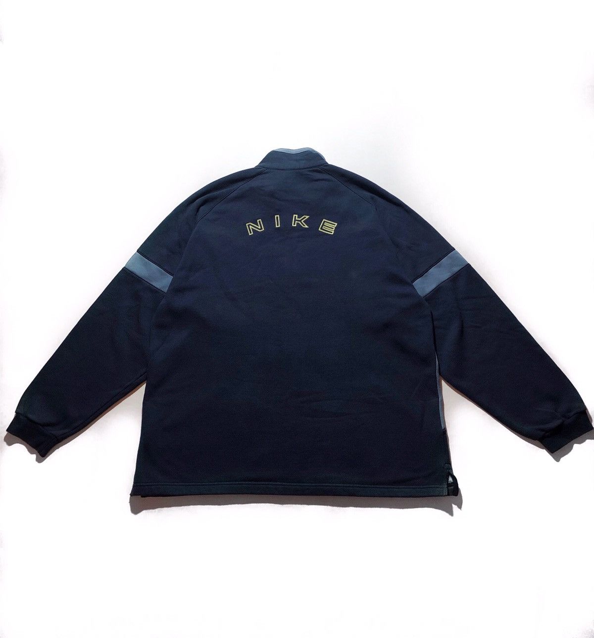 Nike vintage big logo zip hoodie