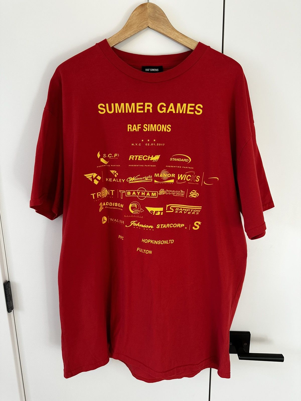 Raf Simons Summer Games Tee | Grailed