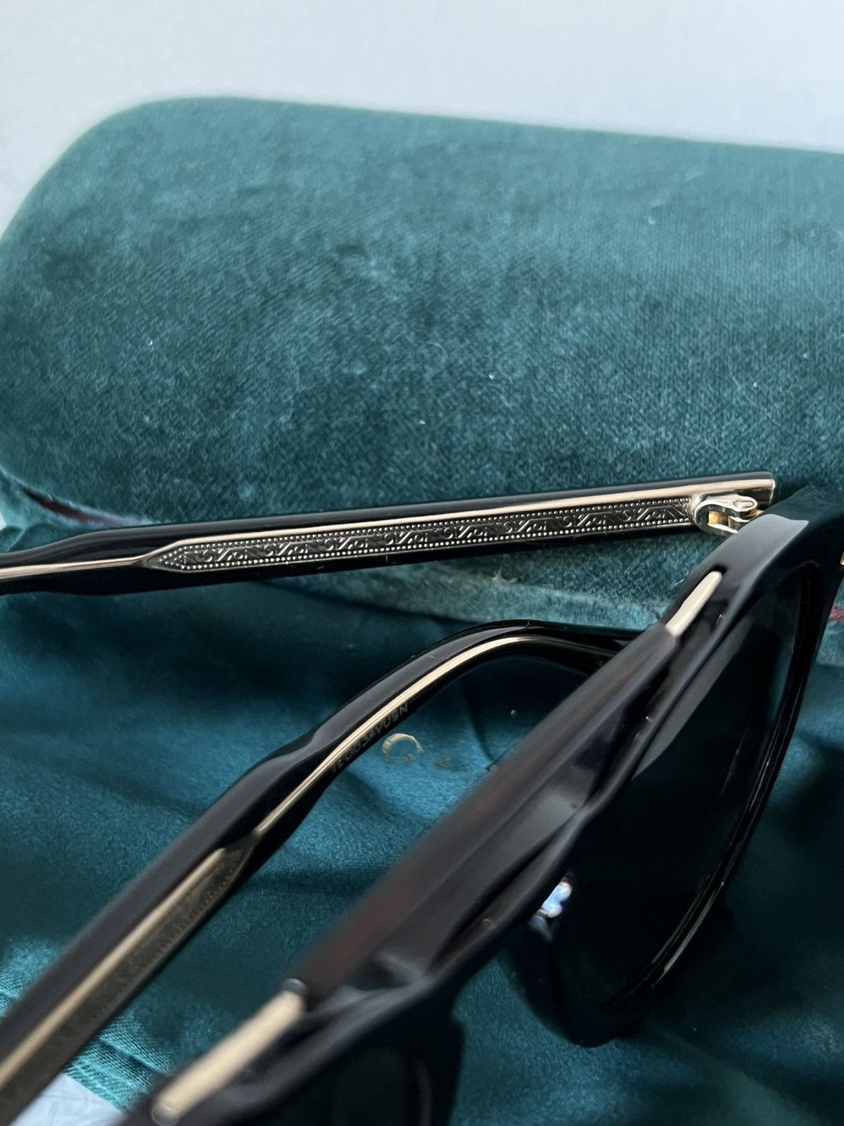 Gucci Acetate Aviator Sunglasses Size ONE SIZE - 6 Thumbnail