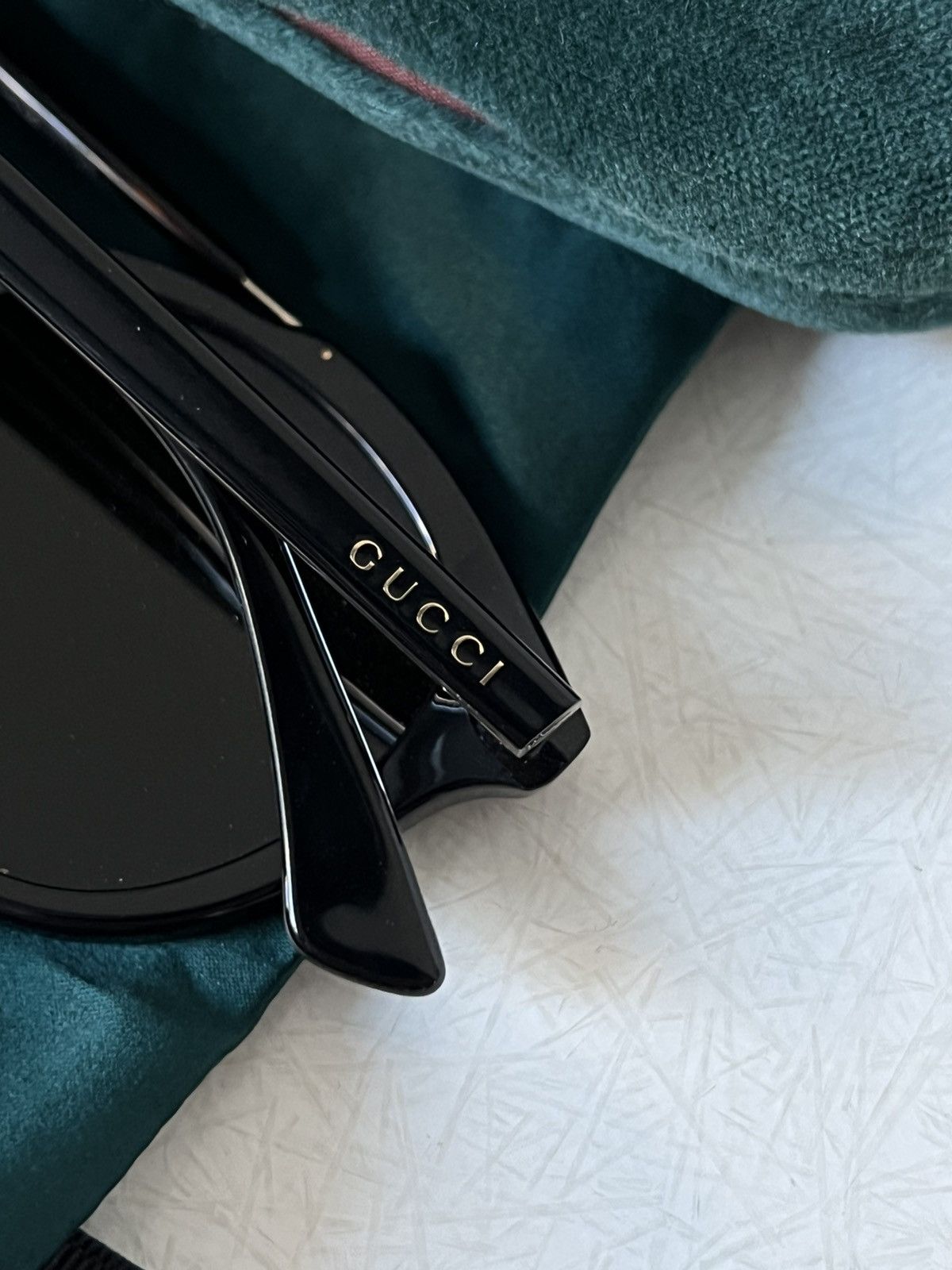 Gucci Acetate Aviator Sunglasses Size ONE SIZE - 4 Thumbnail