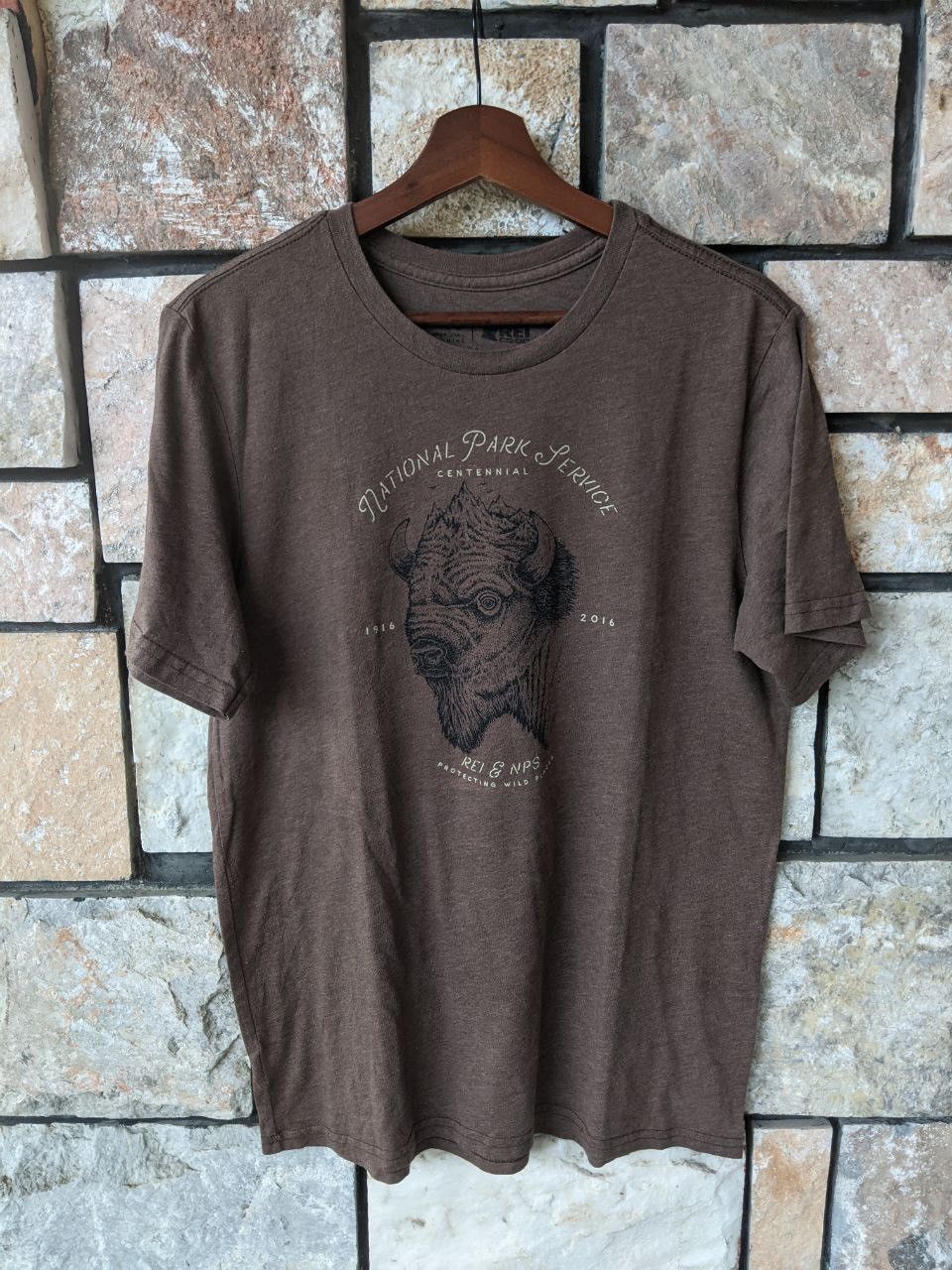 Habitat Vintage Gnu National Park Service Tee x The Mountain Size US M / EU 48-50 / 2 - 1 Thumbnail