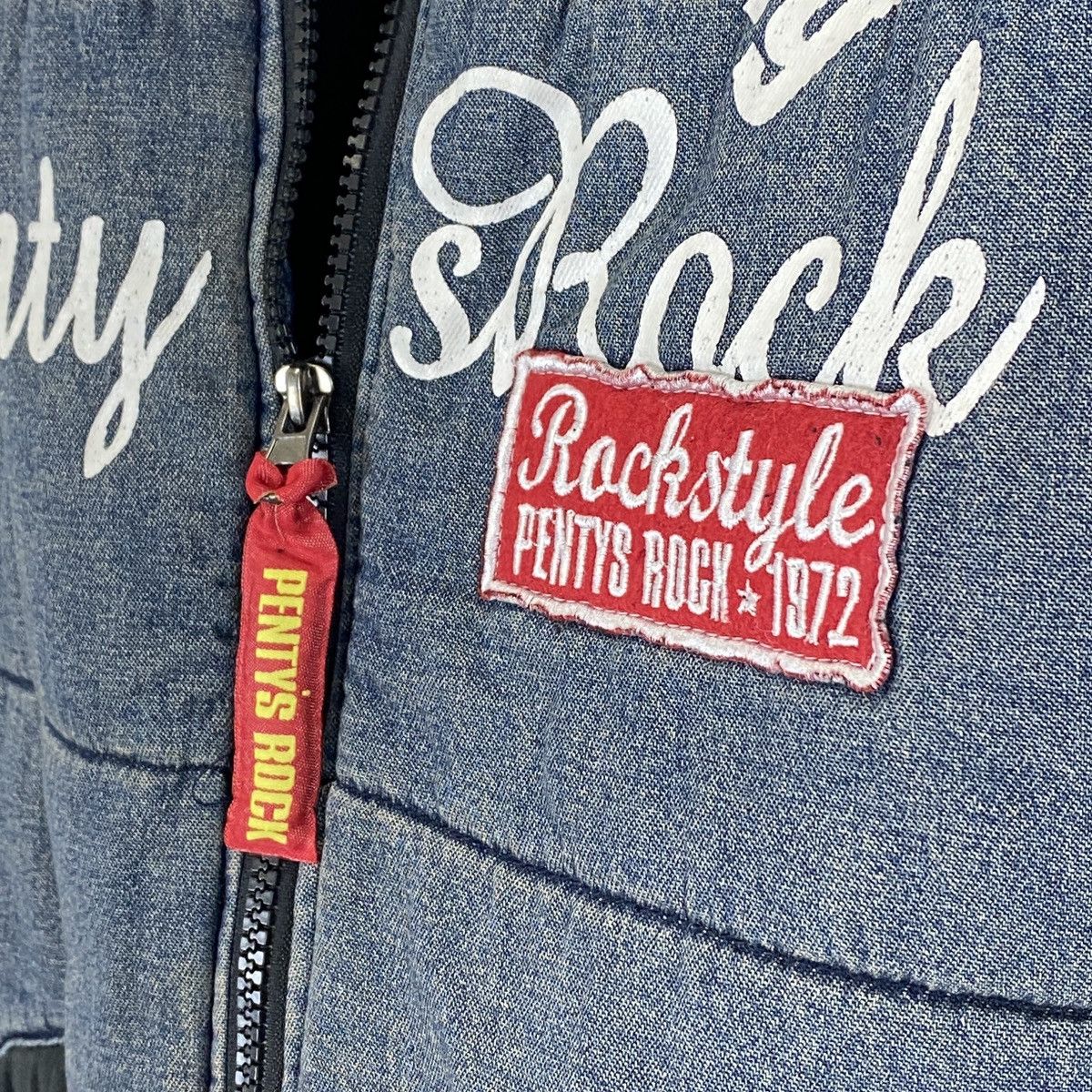 Japanese Brand Penty’s Rock Denim Down Vest Size US S / EU 44-46 / 1 - 7 Thumbnail