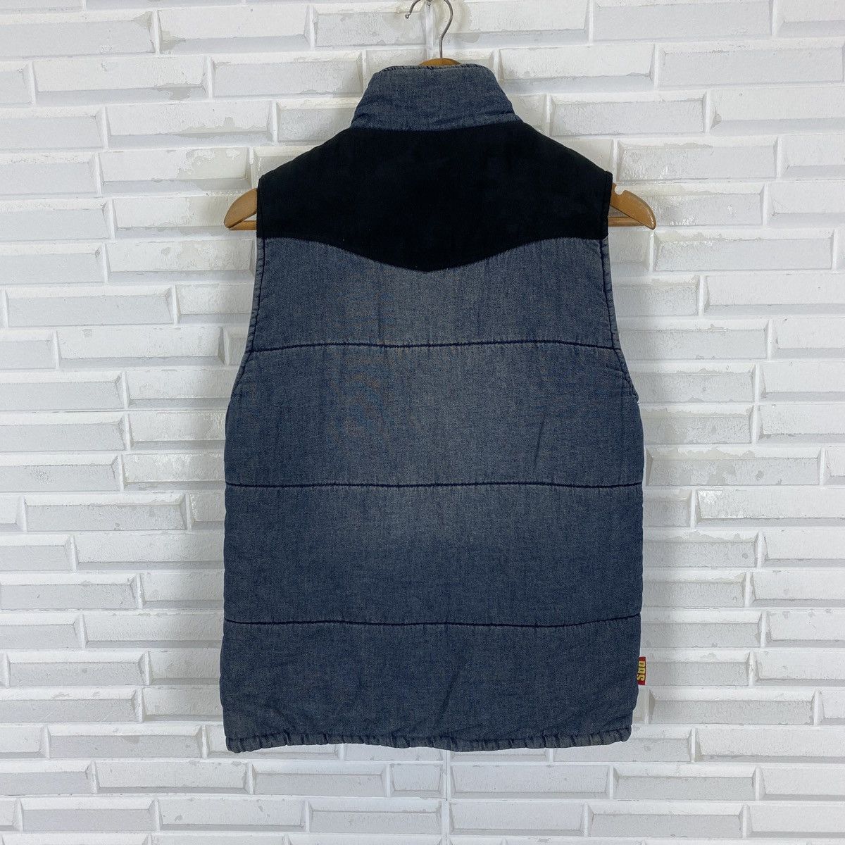 Japanese Brand Penty’s Rock Denim Down Vest Size US S / EU 44-46 / 1 - 5 Thumbnail