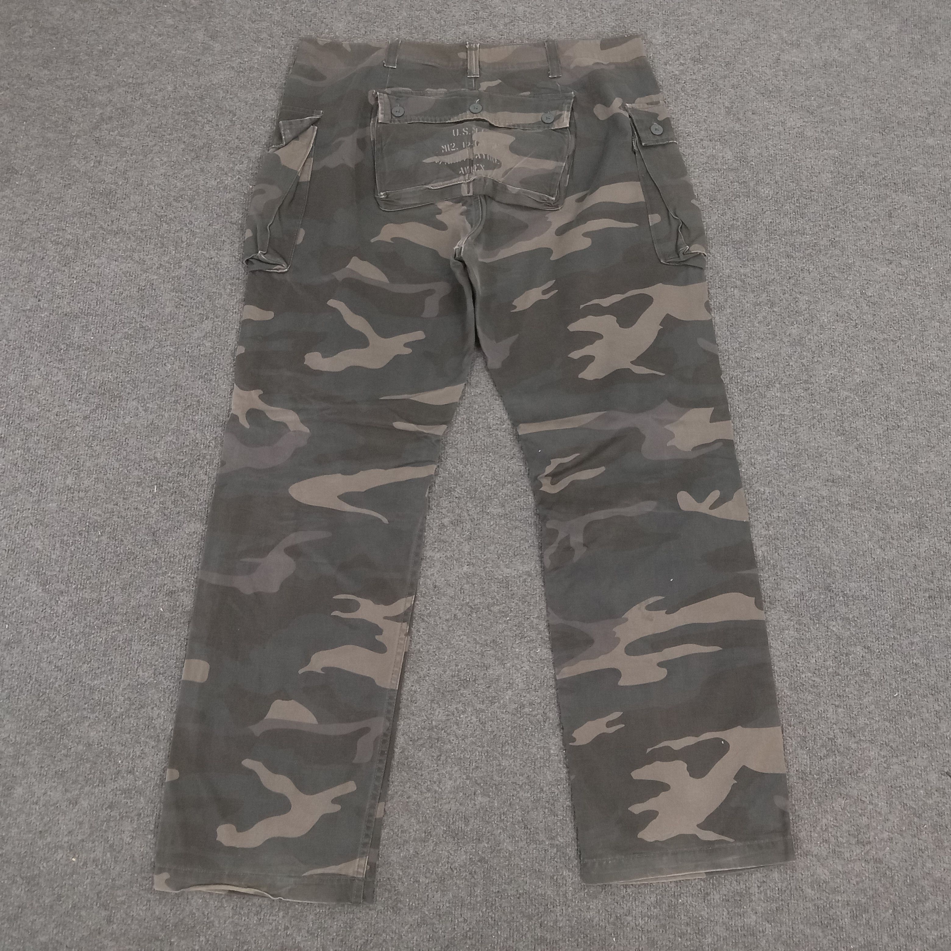 Avirex × Vintage AVIREX Military Cargo Tactical Pockets Vintage Pants Size US 38 / EU 54 - 2 Thumbnail