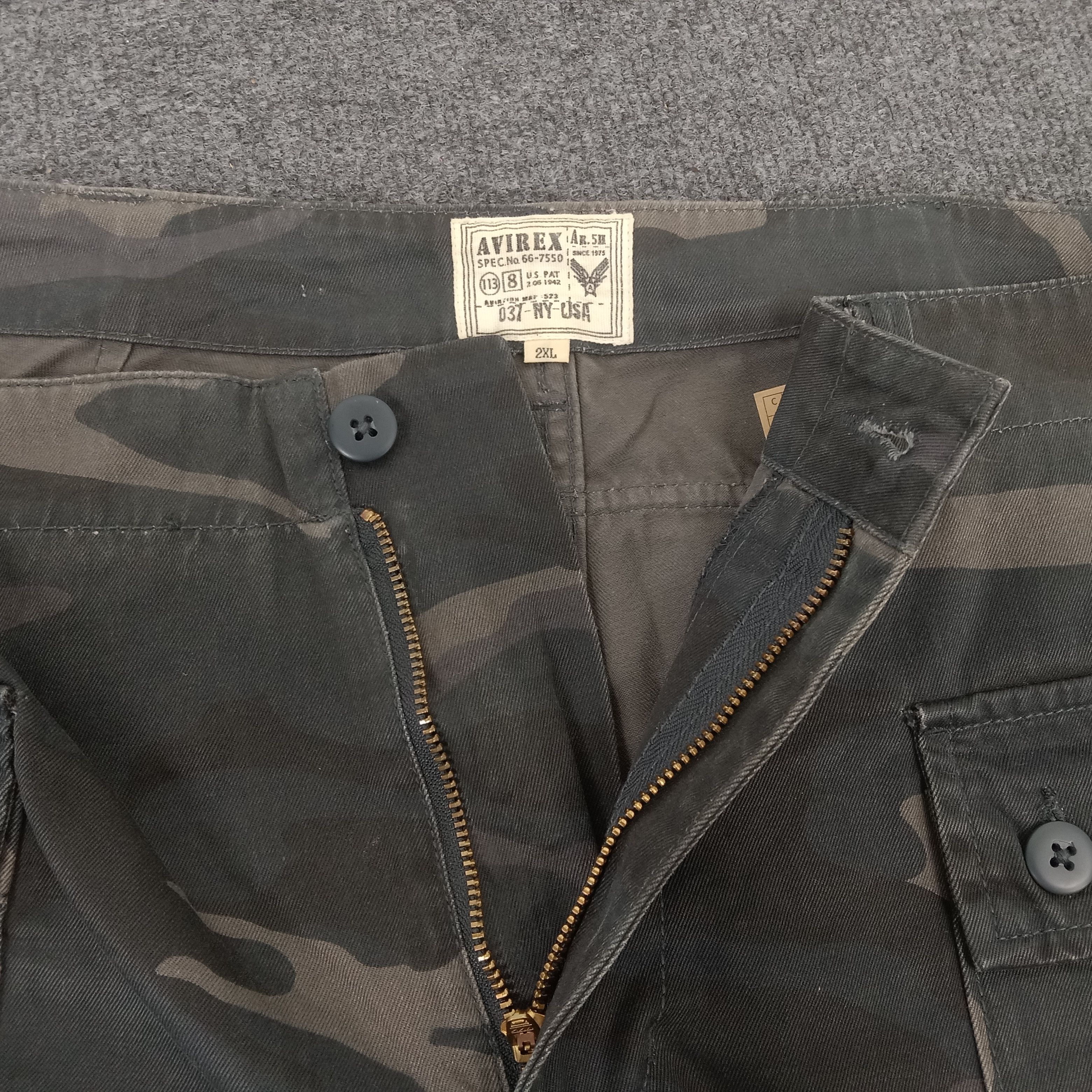 Avirex × Vintage AVIREX Military Cargo Tactical Pockets Vintage Pants Size US 38 / EU 54 - 15 Thumbnail