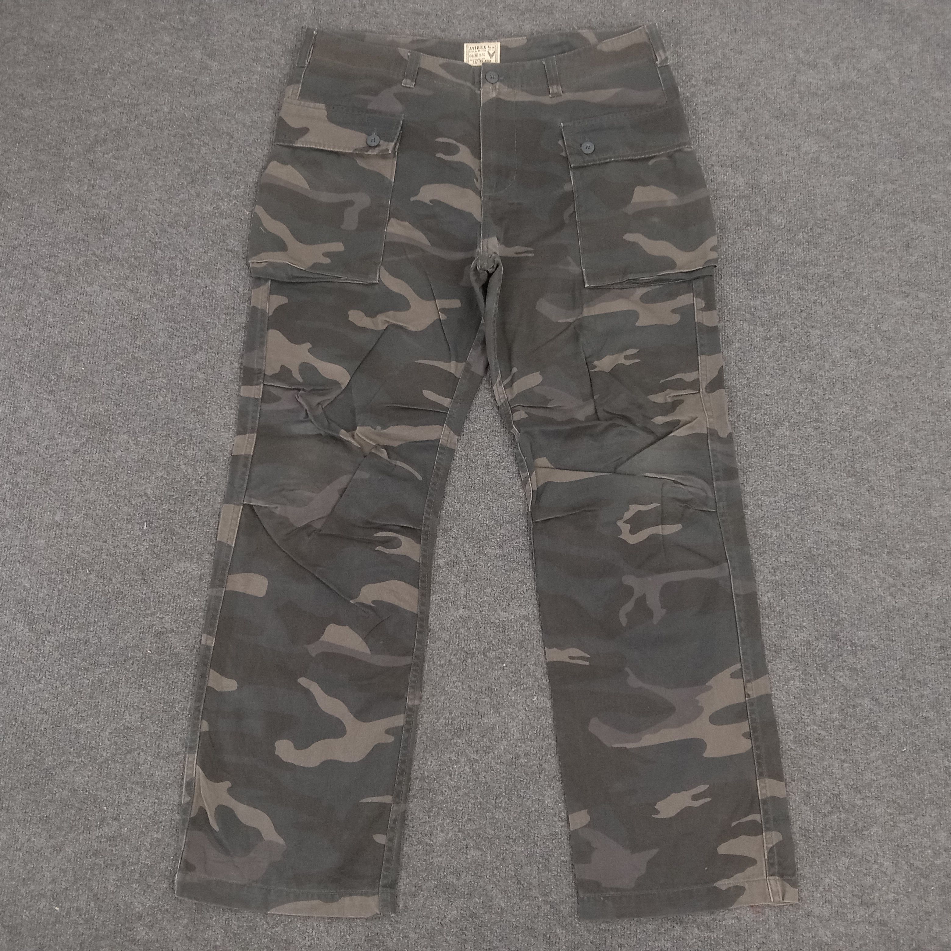 Avirex × Vintage AVIREX Military Cargo Tactical Pockets Vintage Pants Size US 38 / EU 54 - 1 Thumbnail