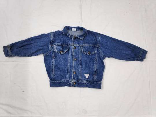 Guess Vintage Guess Denim Jacket Size 6Y Boys Size US XXS / EU 40 - 1 Thumbnail