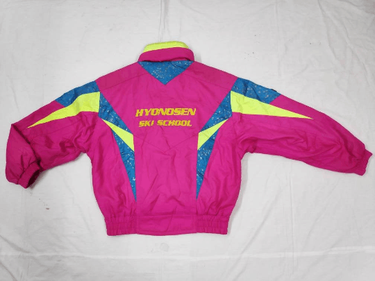 Descente Vintage Super Action Asics Snow Jacket Full Colour Jacket Size US M / EU 48-50 / 2 - 4 Thumbnail