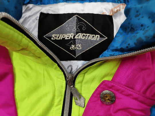 Descente Vintage Super Action Asics Snow Jacket Full Colour Jacket Size US M / EU 48-50 / 2 - 7 Thumbnail