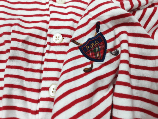 Polo Ralph Lauren Vintage POLO RALPH LAUREN Striped Polo Shirt Size US M / EU 48-50 / 2 - 3 Thumbnail