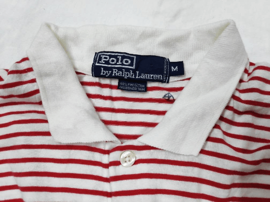 Polo Ralph Lauren Vintage POLO RALPH LAUREN Striped Polo Shirt Size US M / EU 48-50 / 2 - 4 Thumbnail