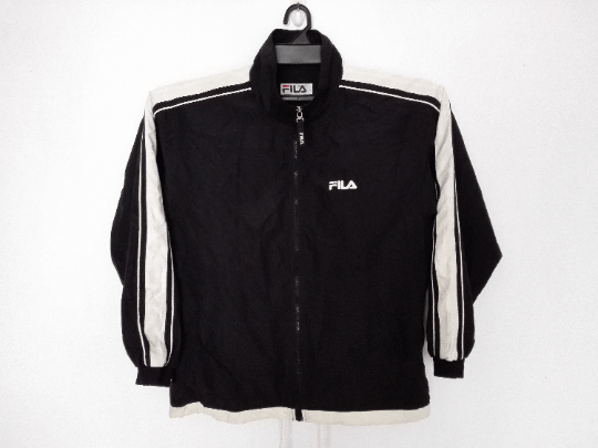 Fila Vintage FILA Windbreaker Jacket Embroidery Big Logo Size US M / EU 48-50 / 2 - 3 Thumbnail